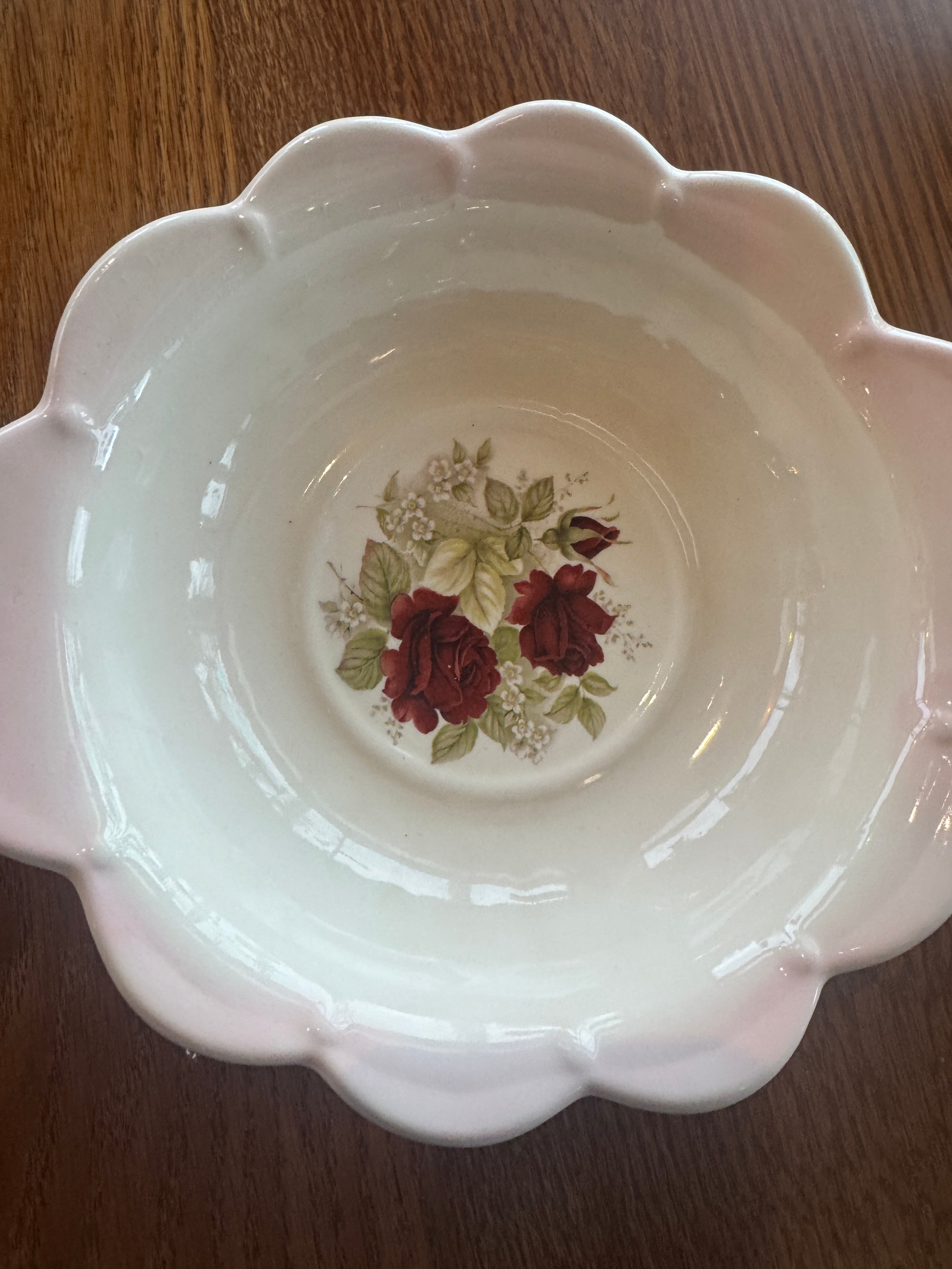 Vintage Floral Pitcher & Wash Basin