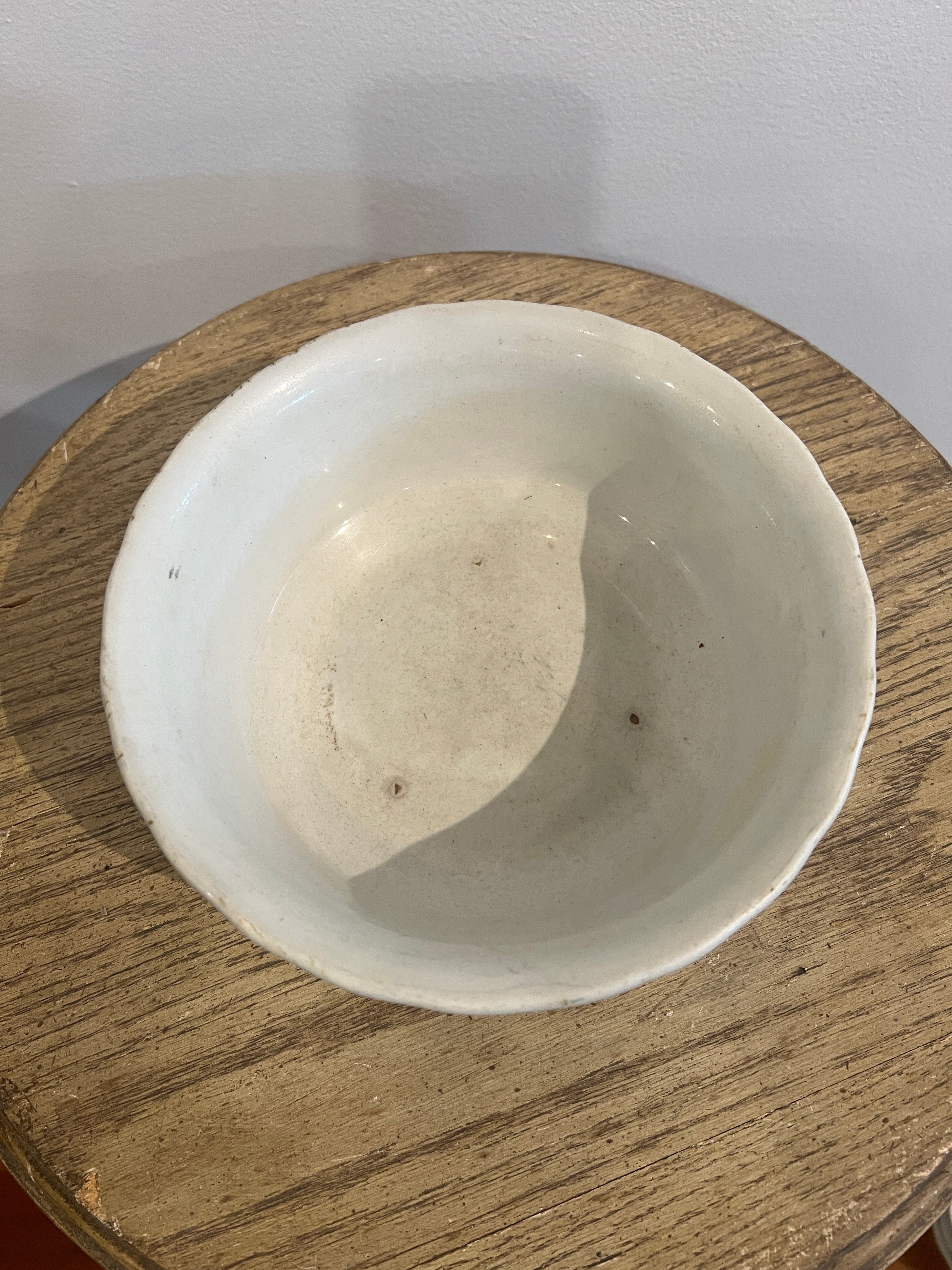1800's Meakin Ceramic Serving Bowl