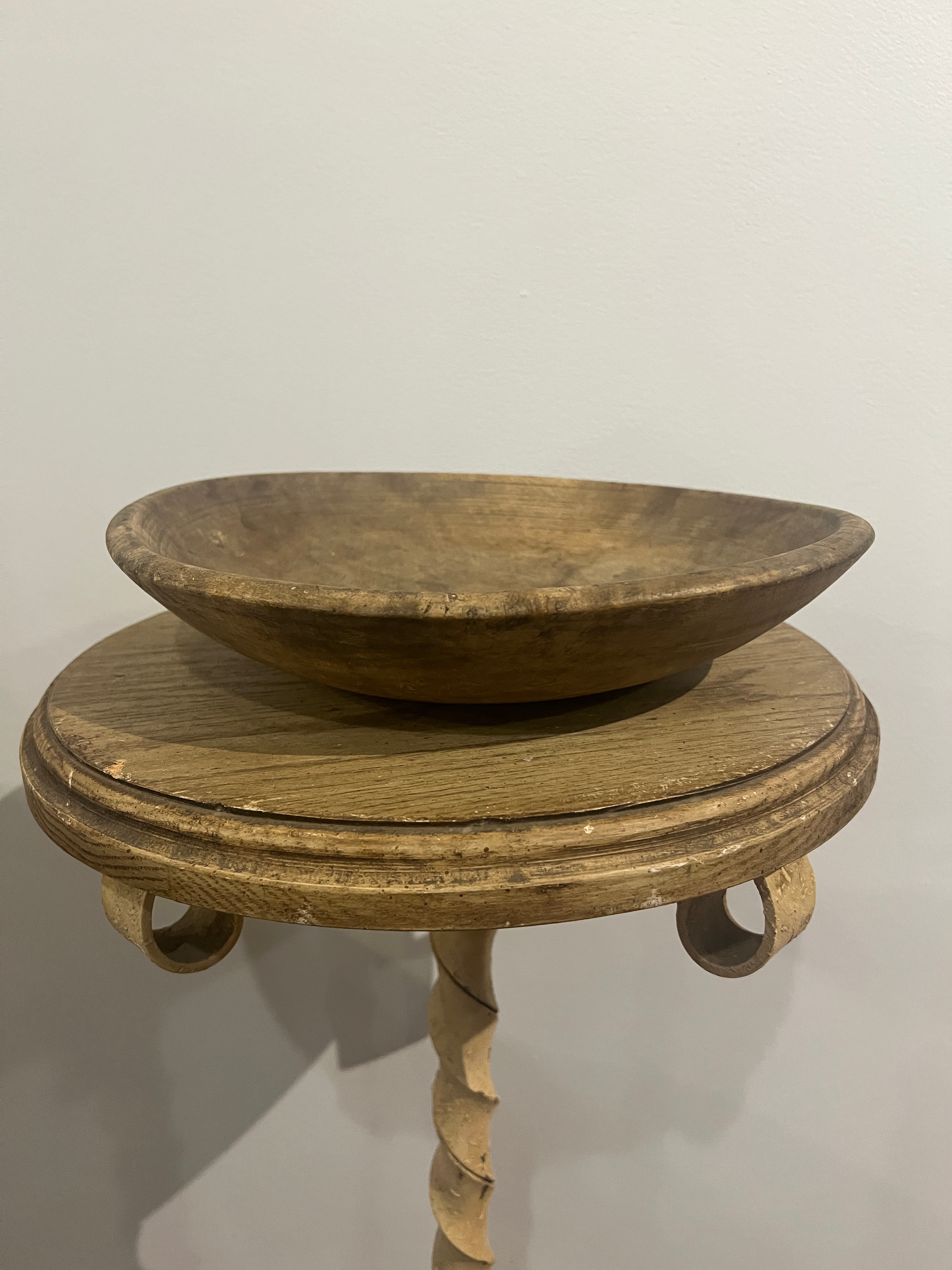 Wooden Dough Bowl