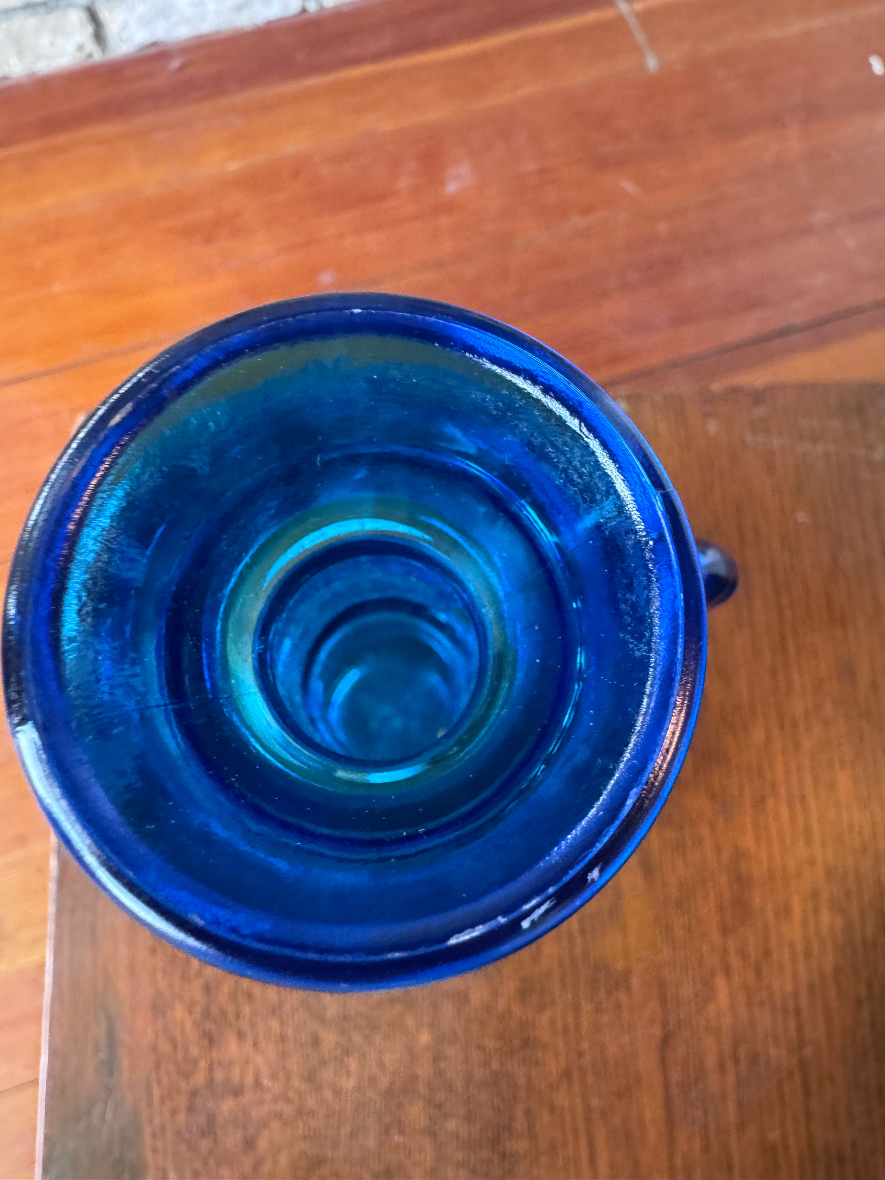 1973 Jim Beam "Dream of Genie" Blue Decanter