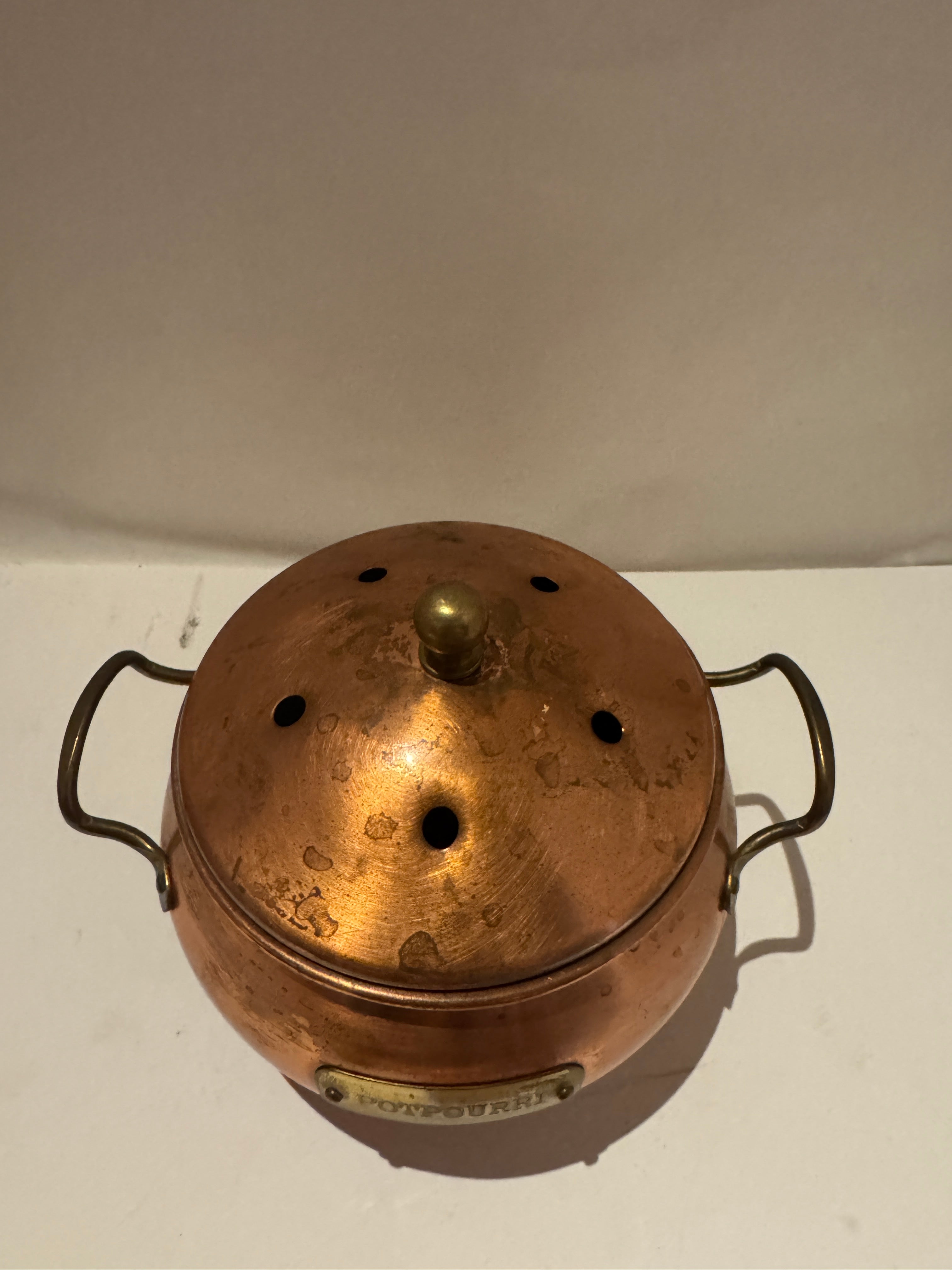 Vintage Copper Incense Burner