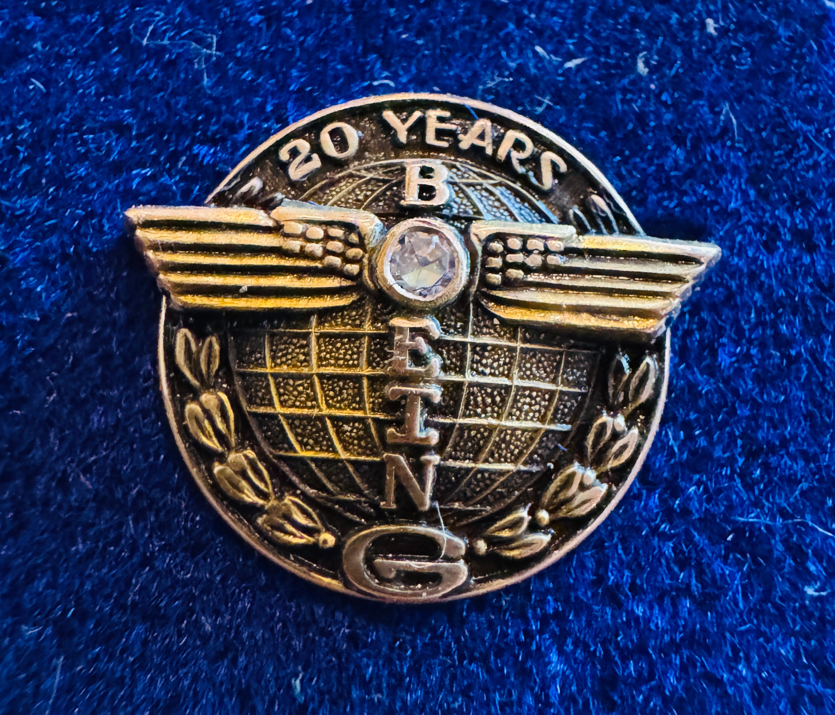 Boeing 20-Year Employee Service Pin