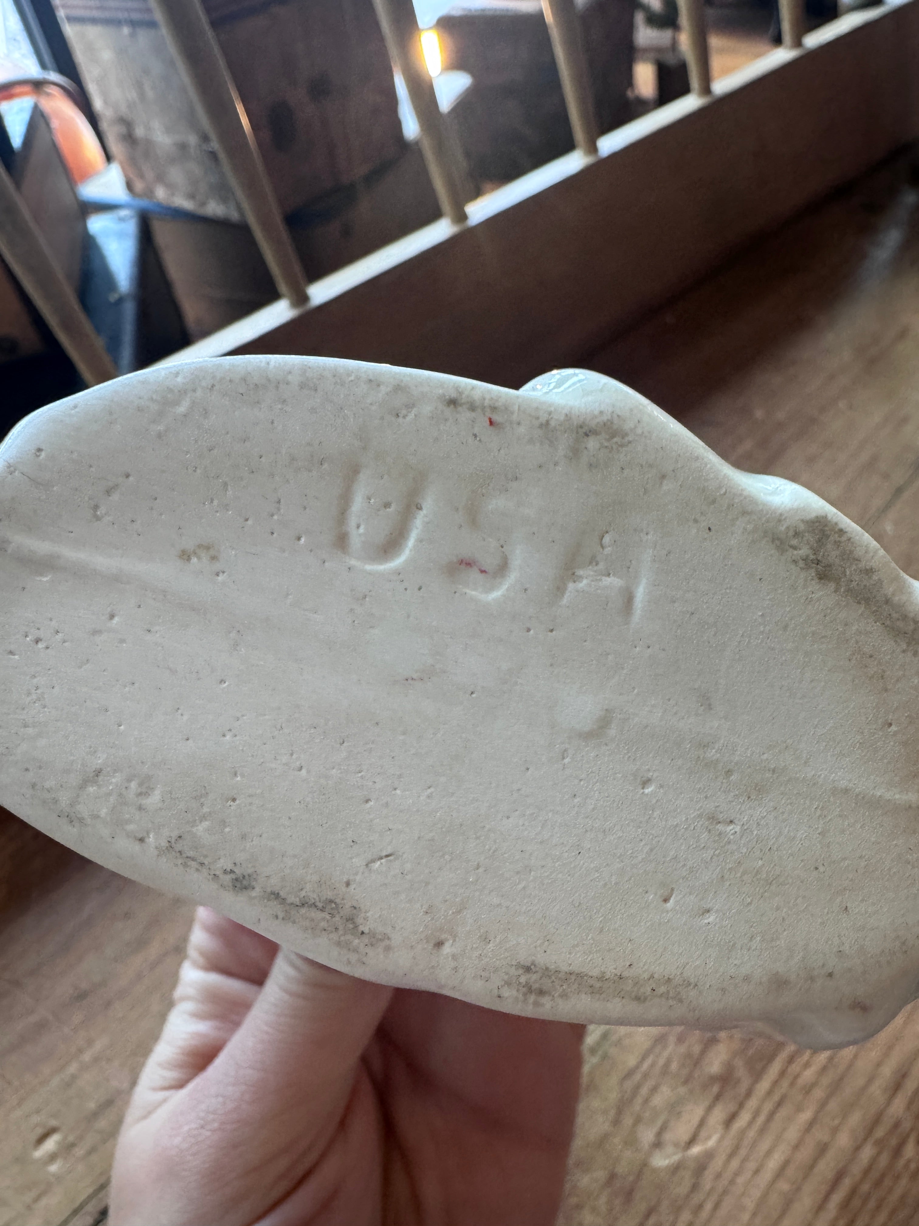 Haeger White Ceramic Swan