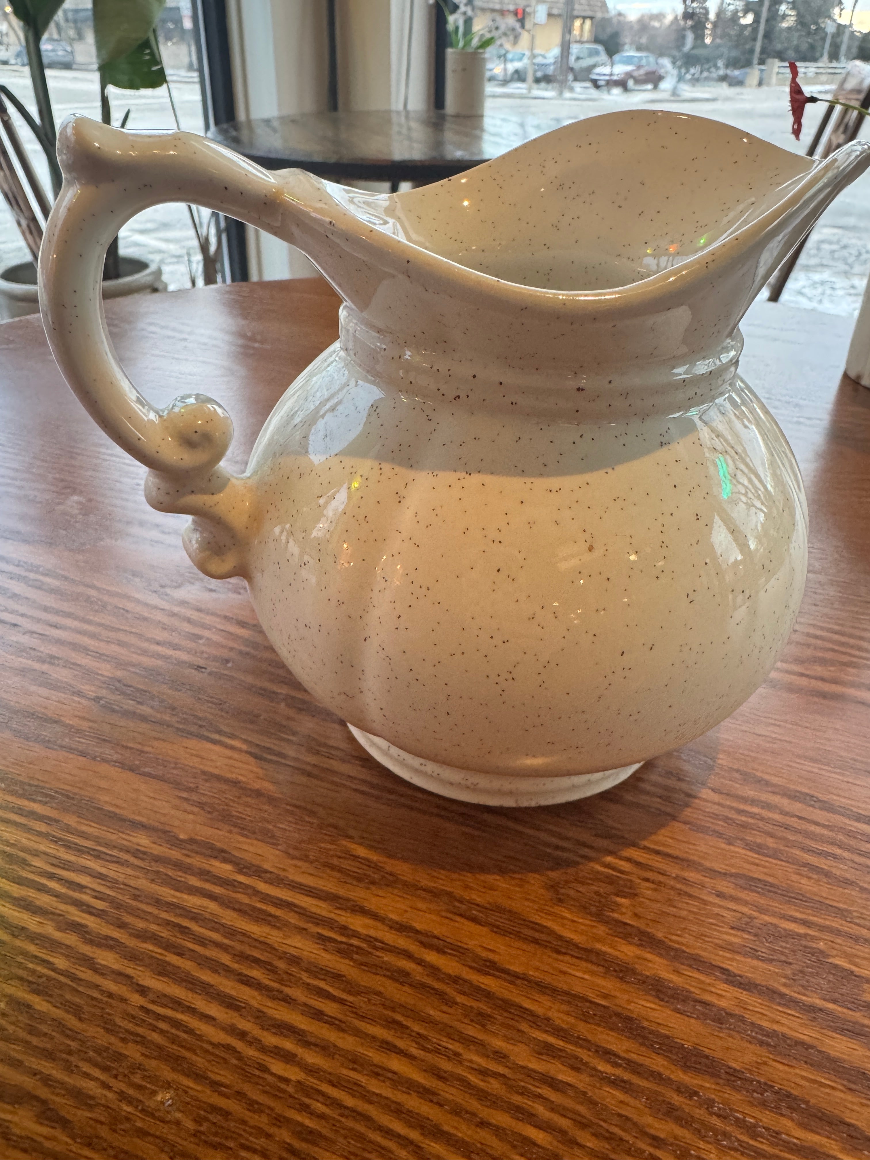 Vintage McCoy Floral Pitcher