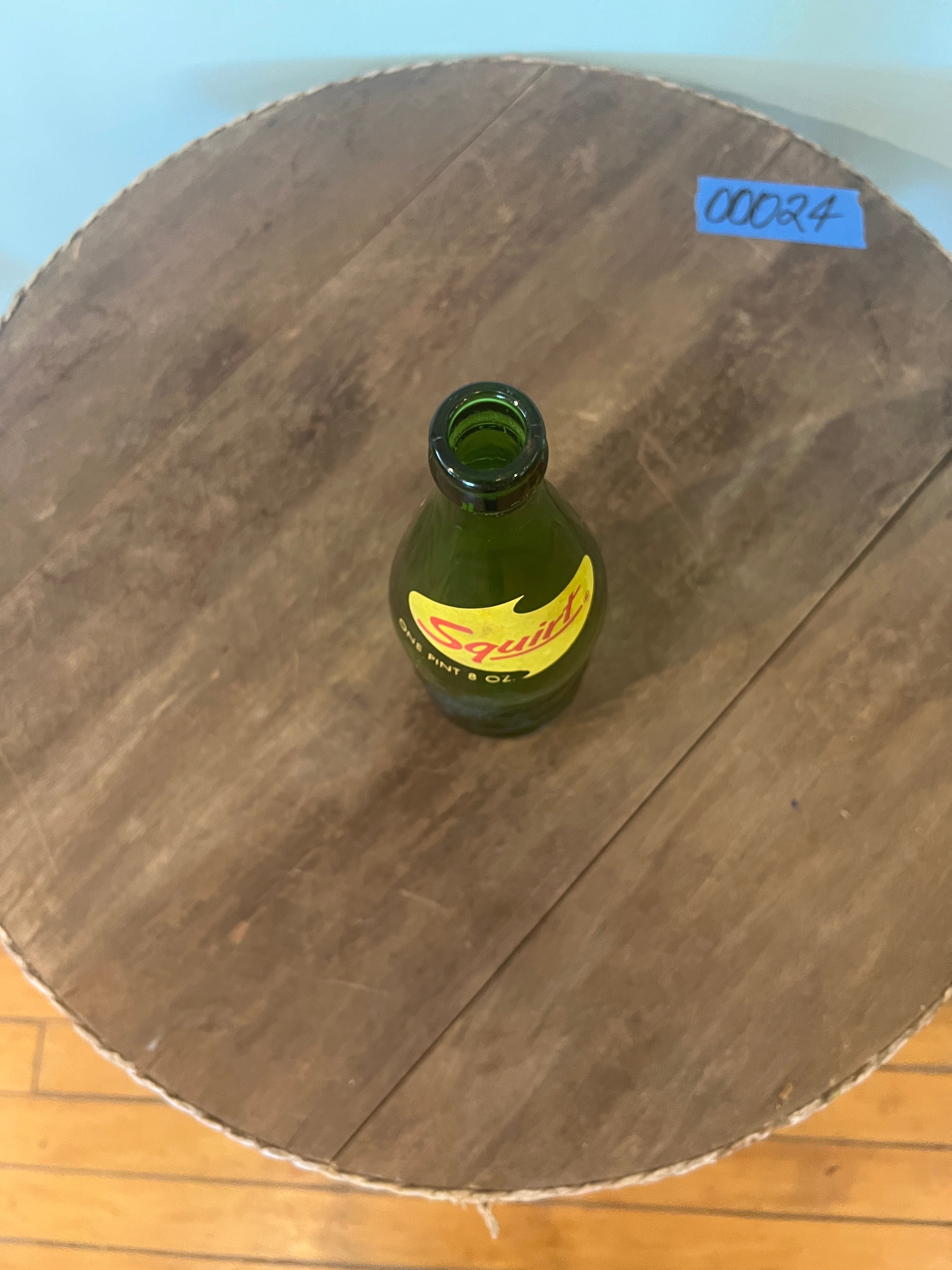 Vintage Squirt Soda Bottle