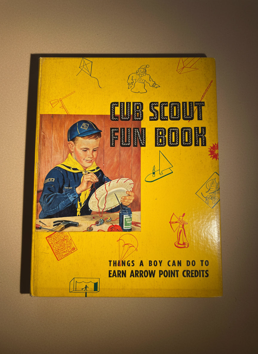 Vintage Cub Scout Fun Book
