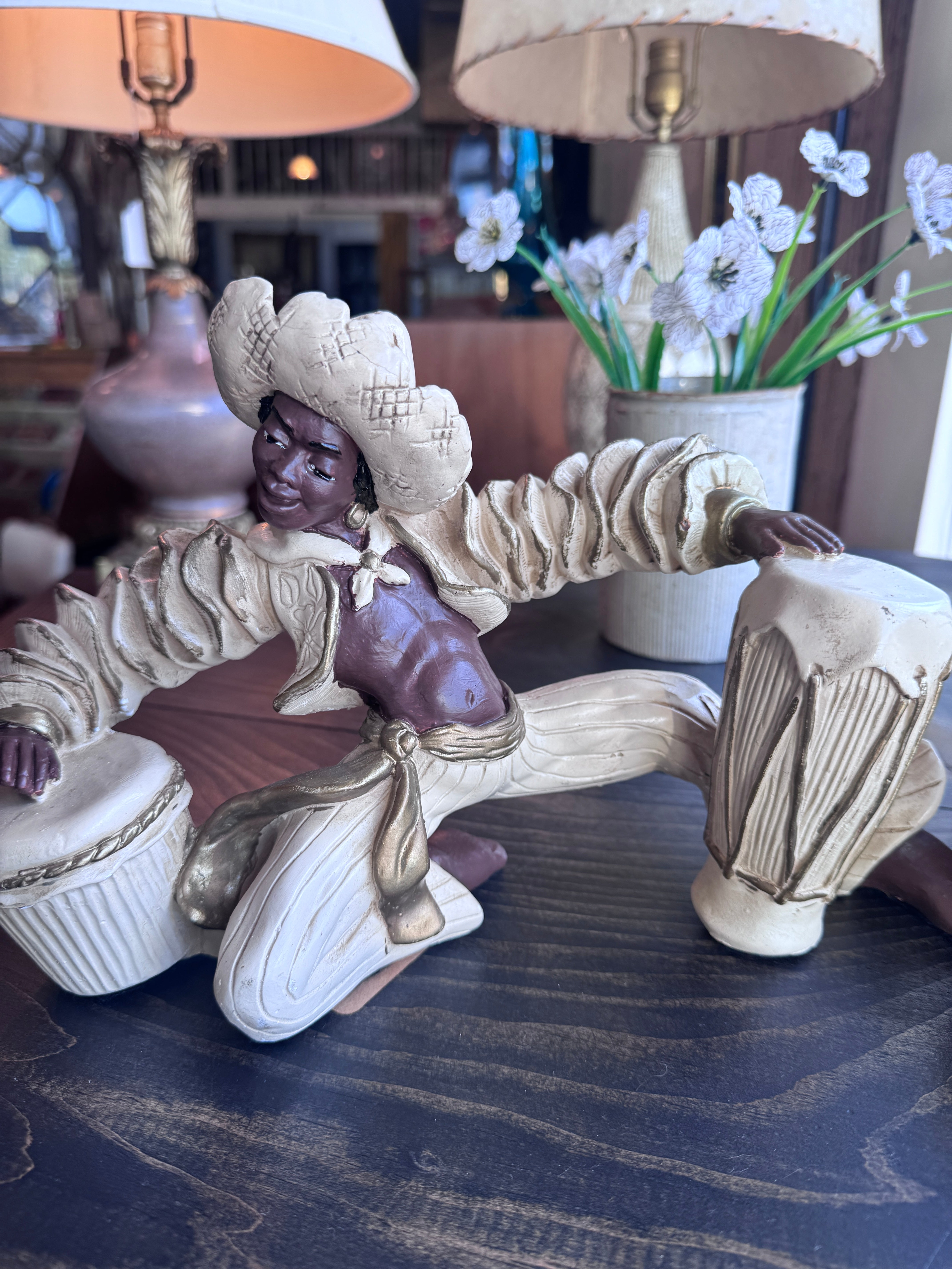 1950s Calypso Bongo Dancer Set