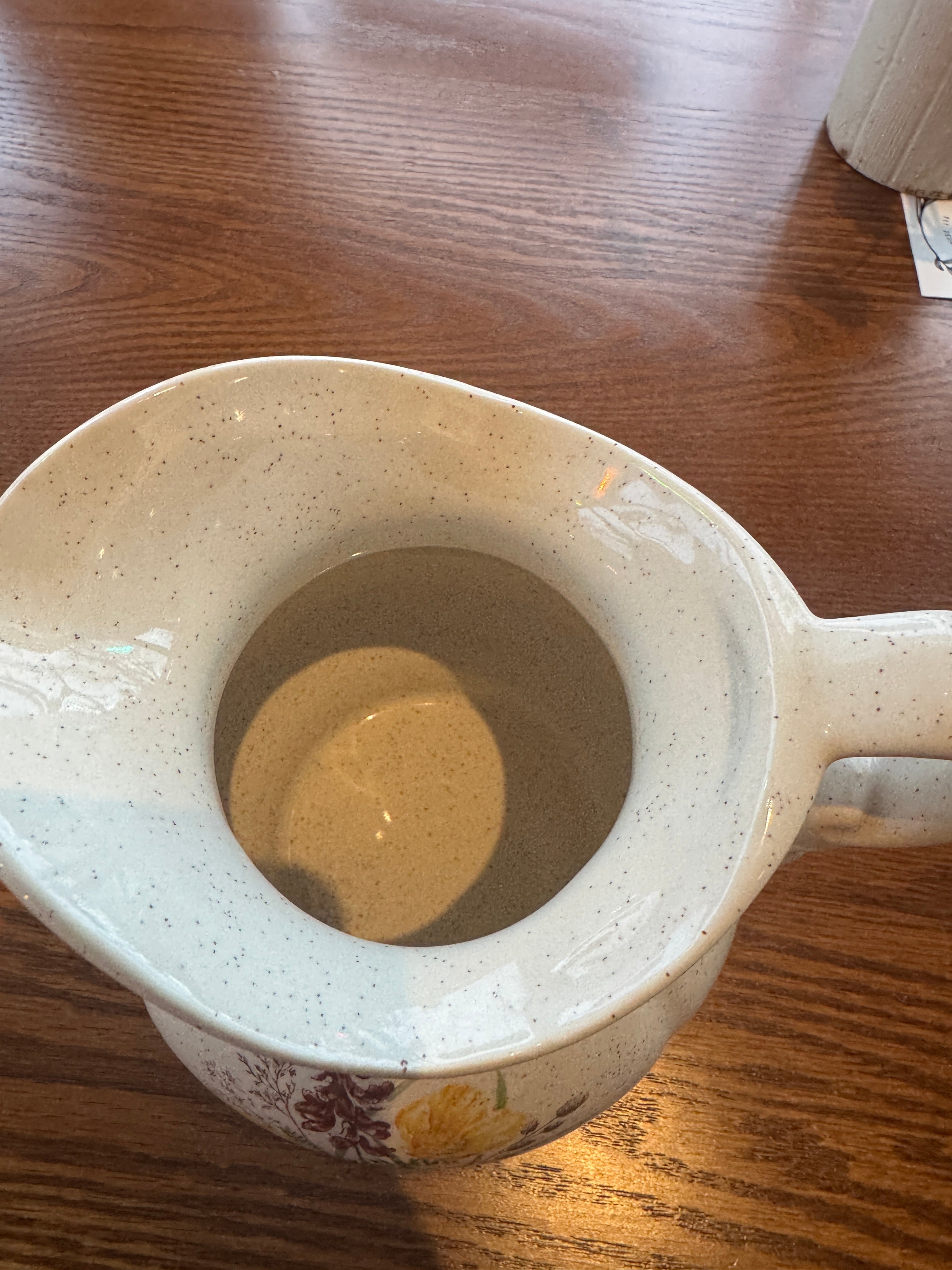 Vintage McCoy Floral Pitcher