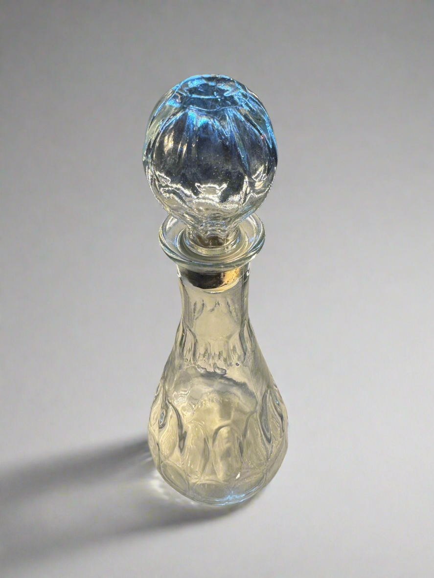 Mid Century Slanted Liquor Decanter