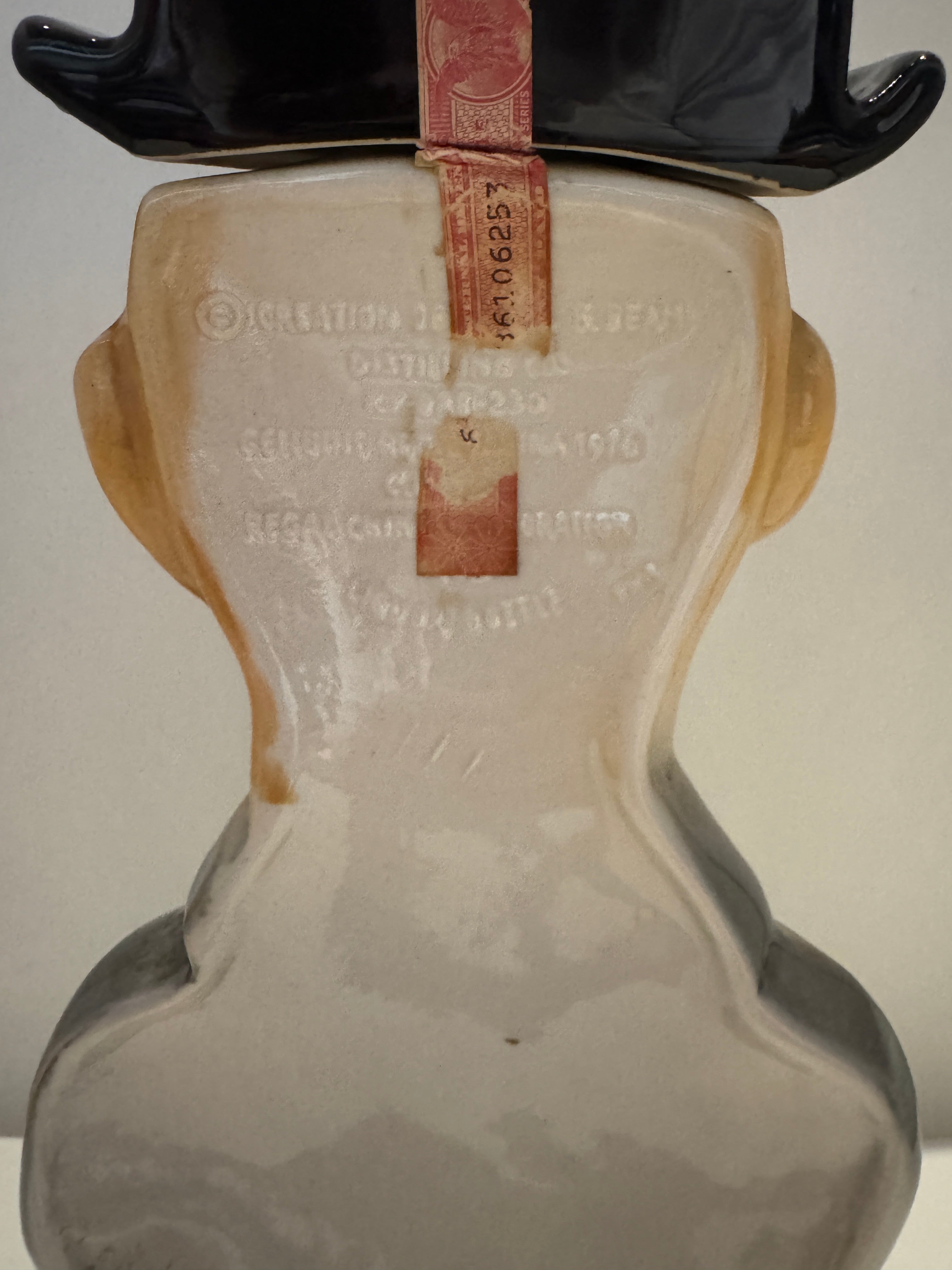 Jim Beam Charlie McCarthy Whiskey Decanter