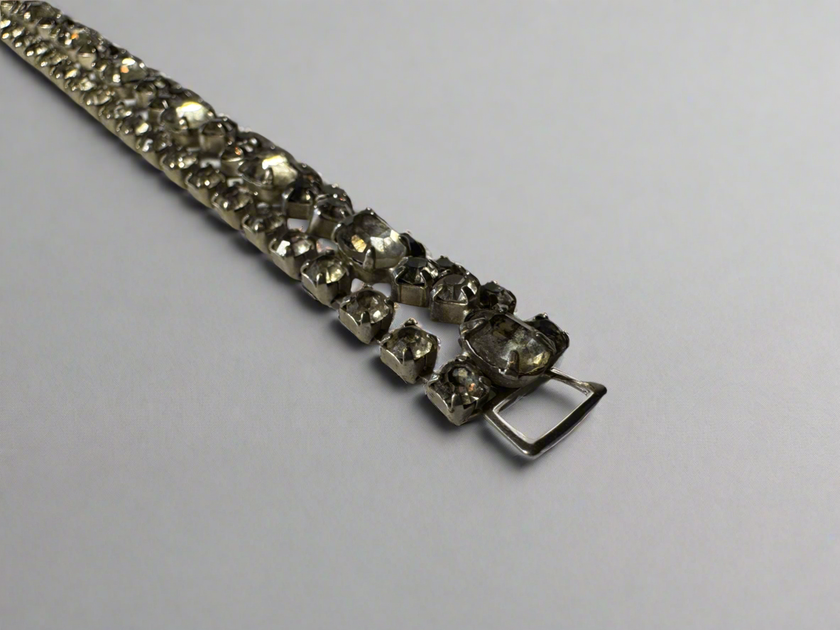 Oval Rhinestone Bracelet