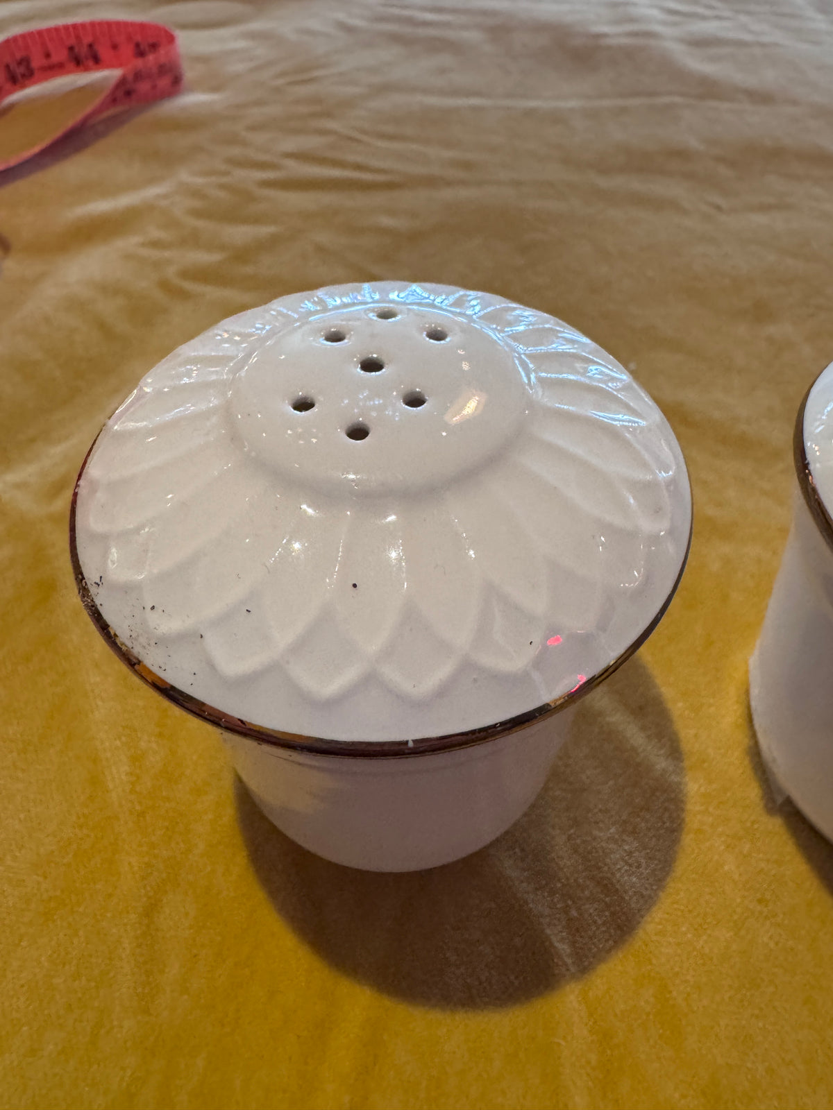 Porcelain Salt & Pepper Shaker Set