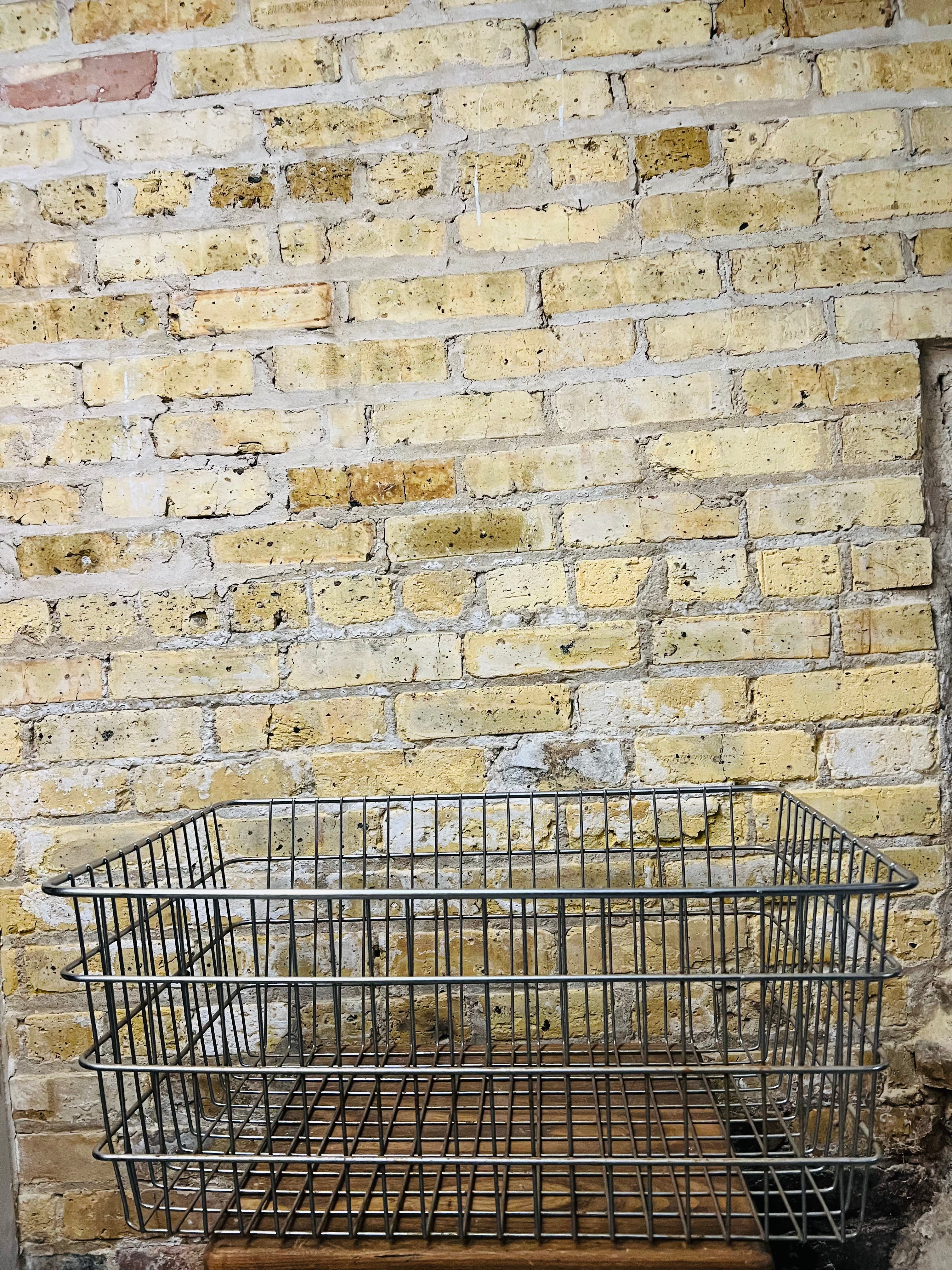 Vintage Metal Crate
