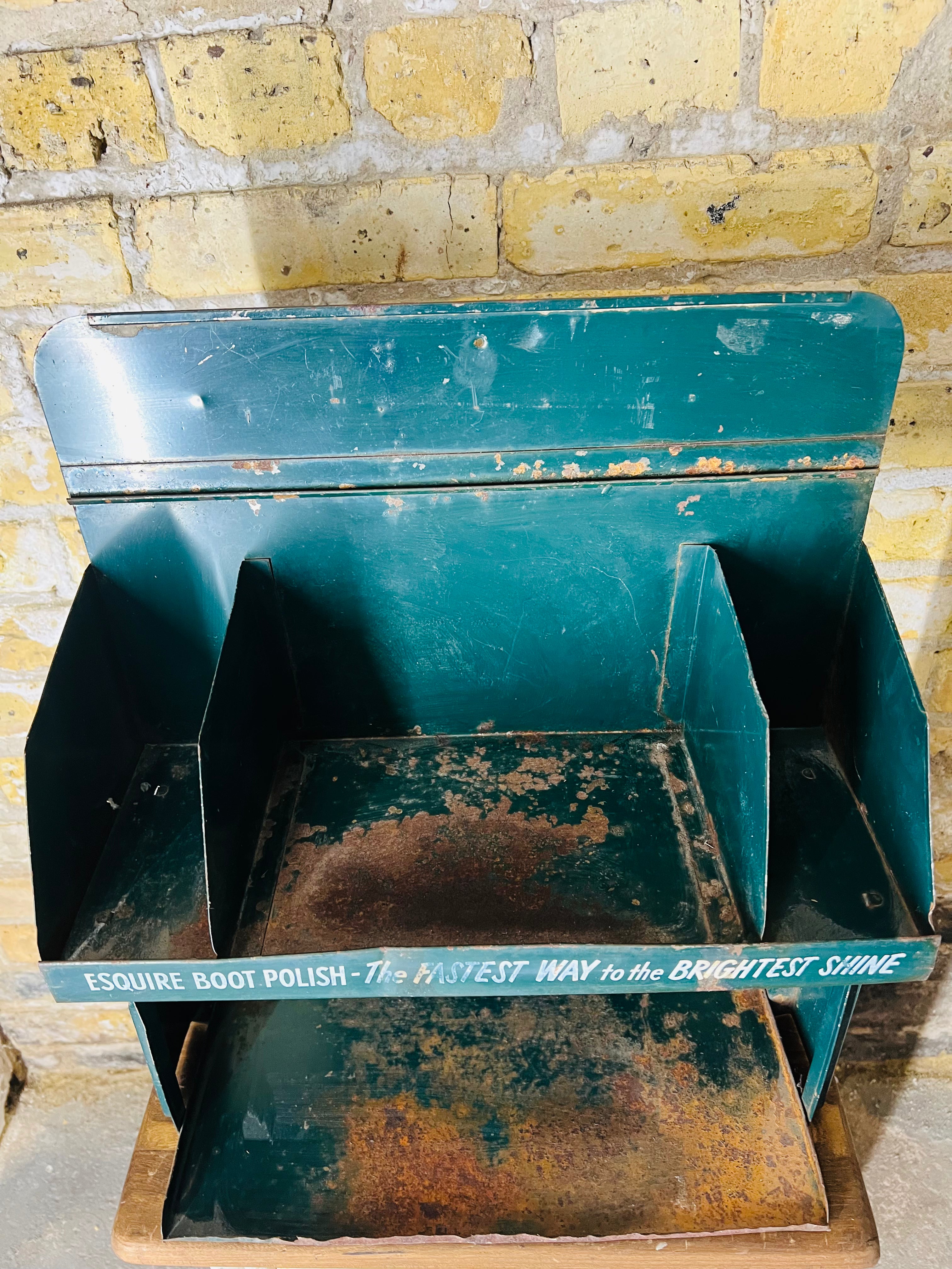 Metal Advertising Esquire Display Stand