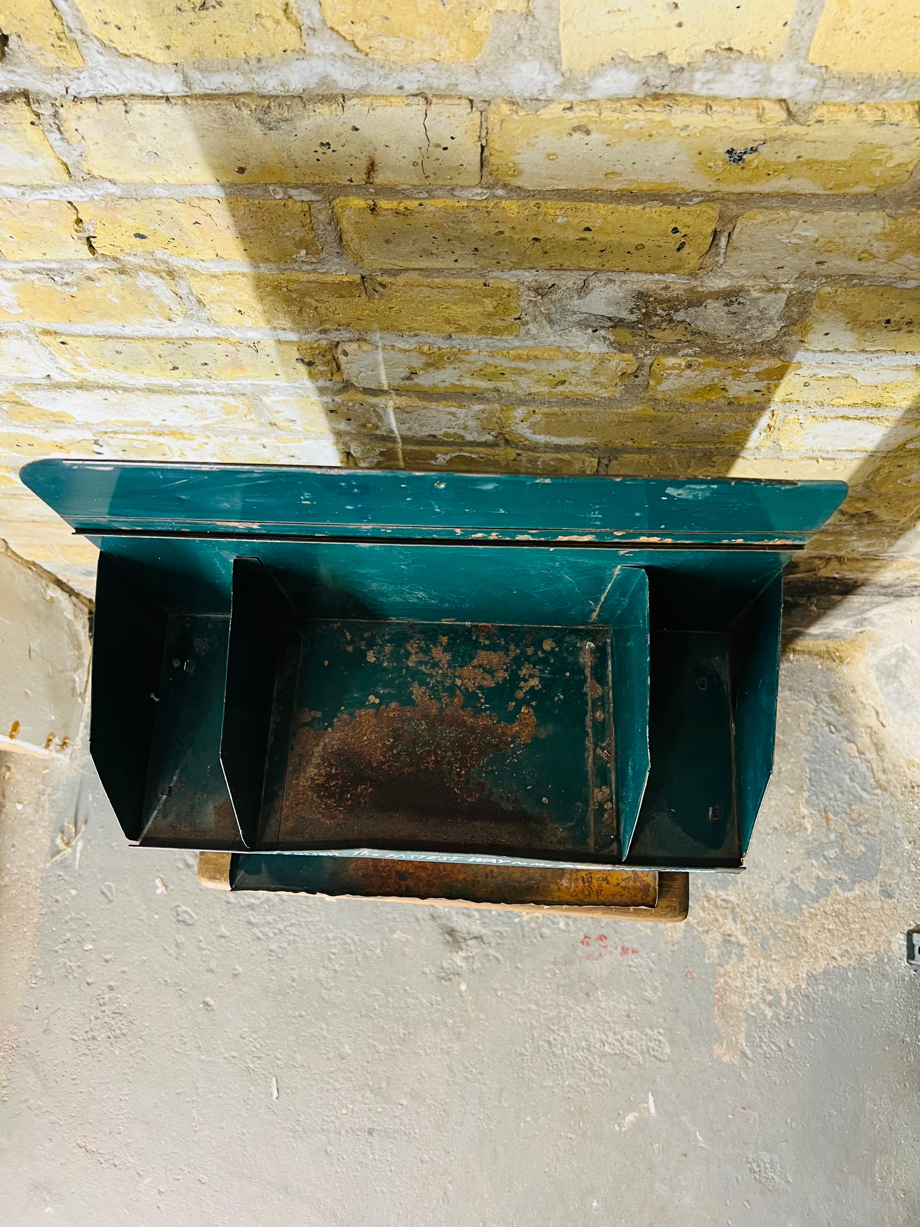 Metal Advertising Esquire Display Stand