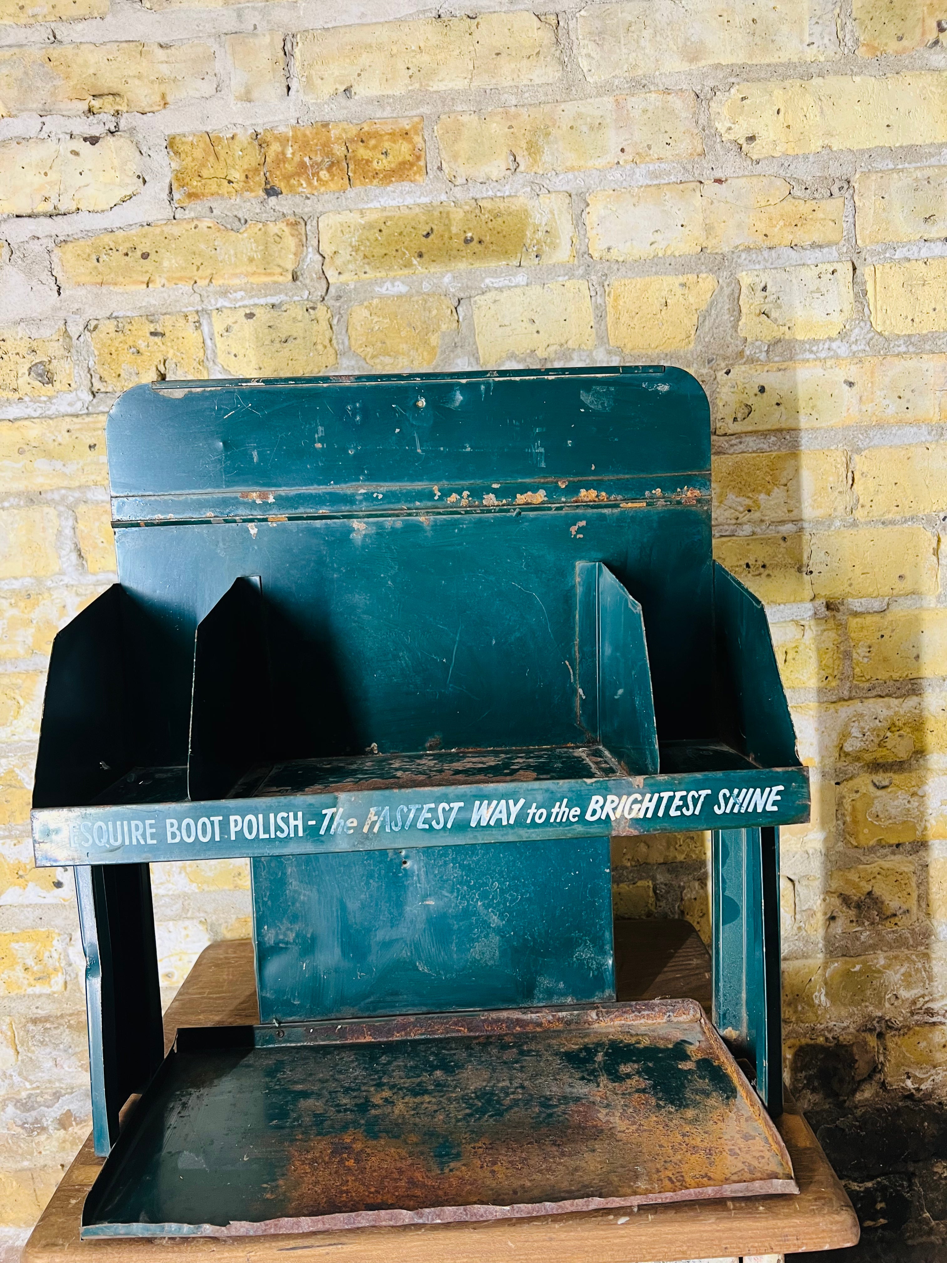 Metal Advertising Esquire Display Stand