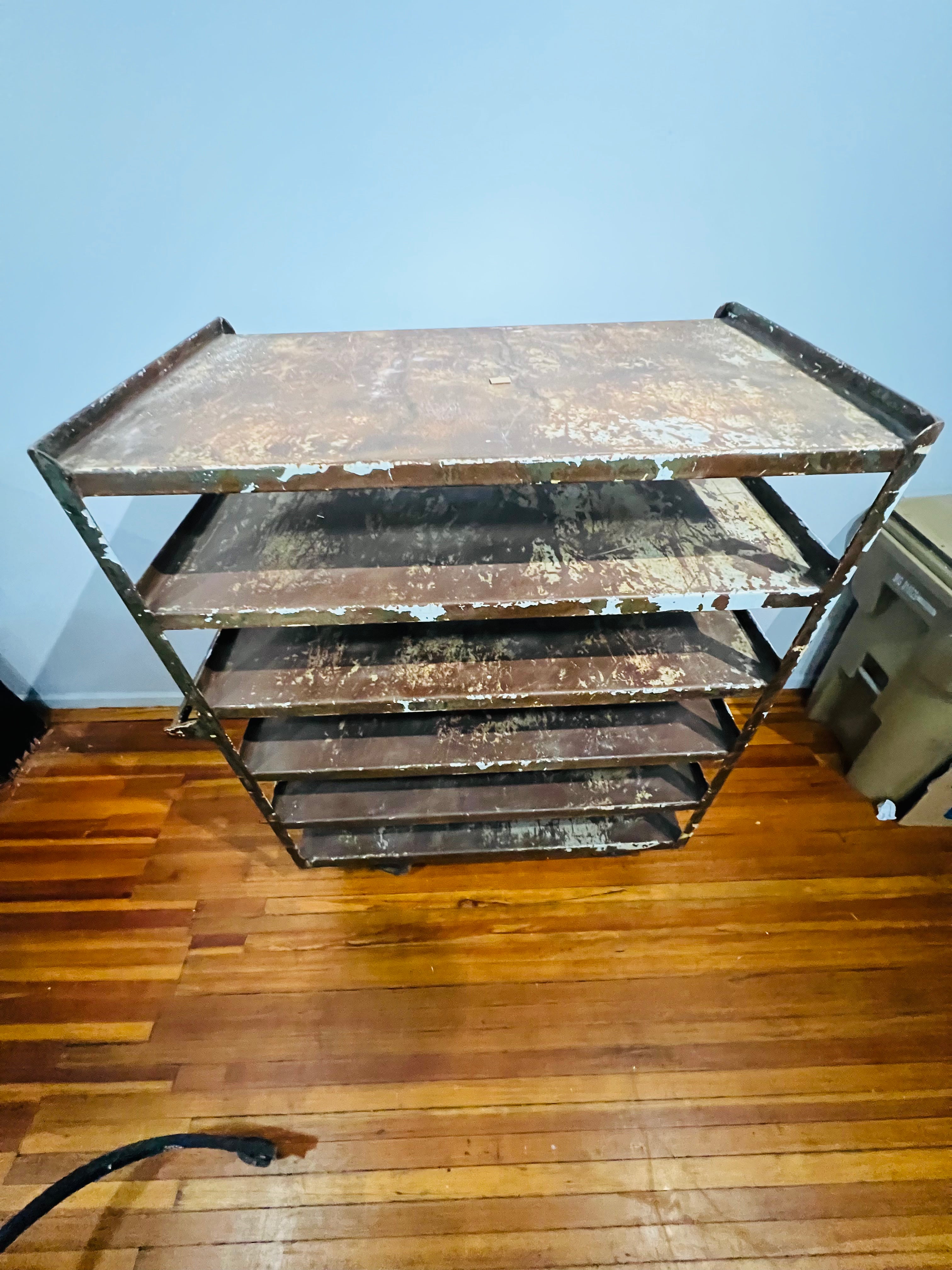 Vintage Industrial Cart