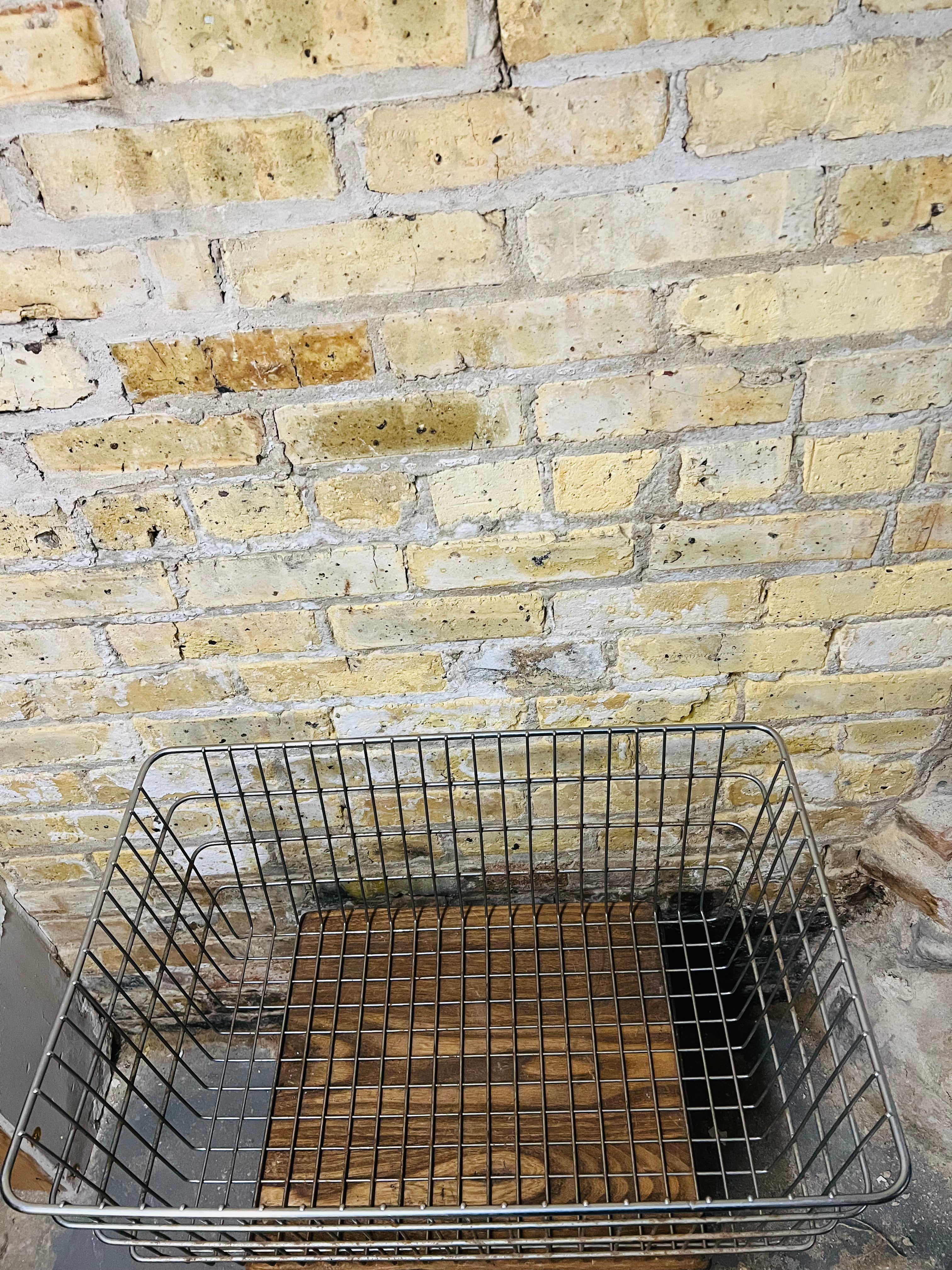 Vintage Metal Crate
