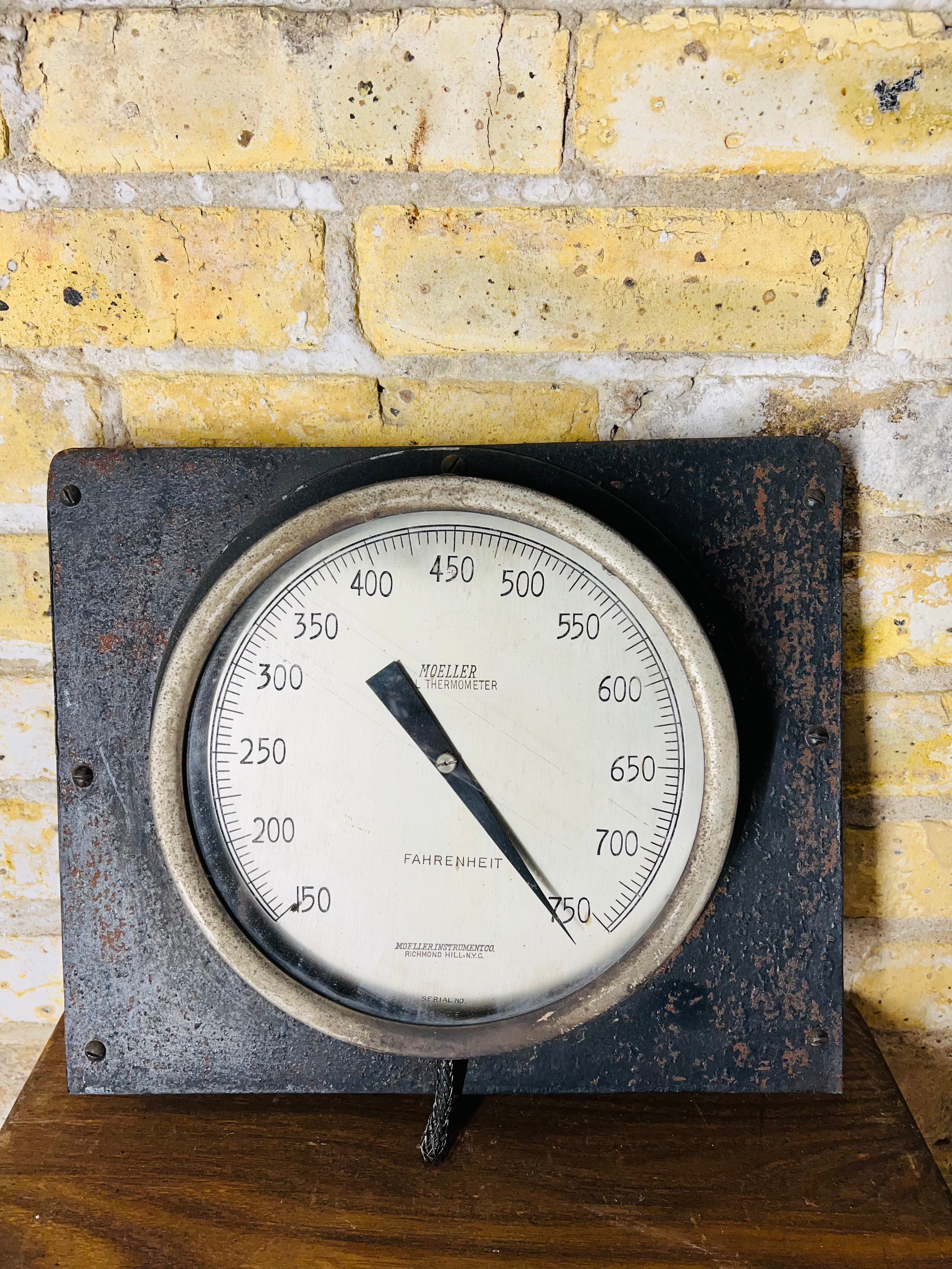 Vintage Moeller Thermometer