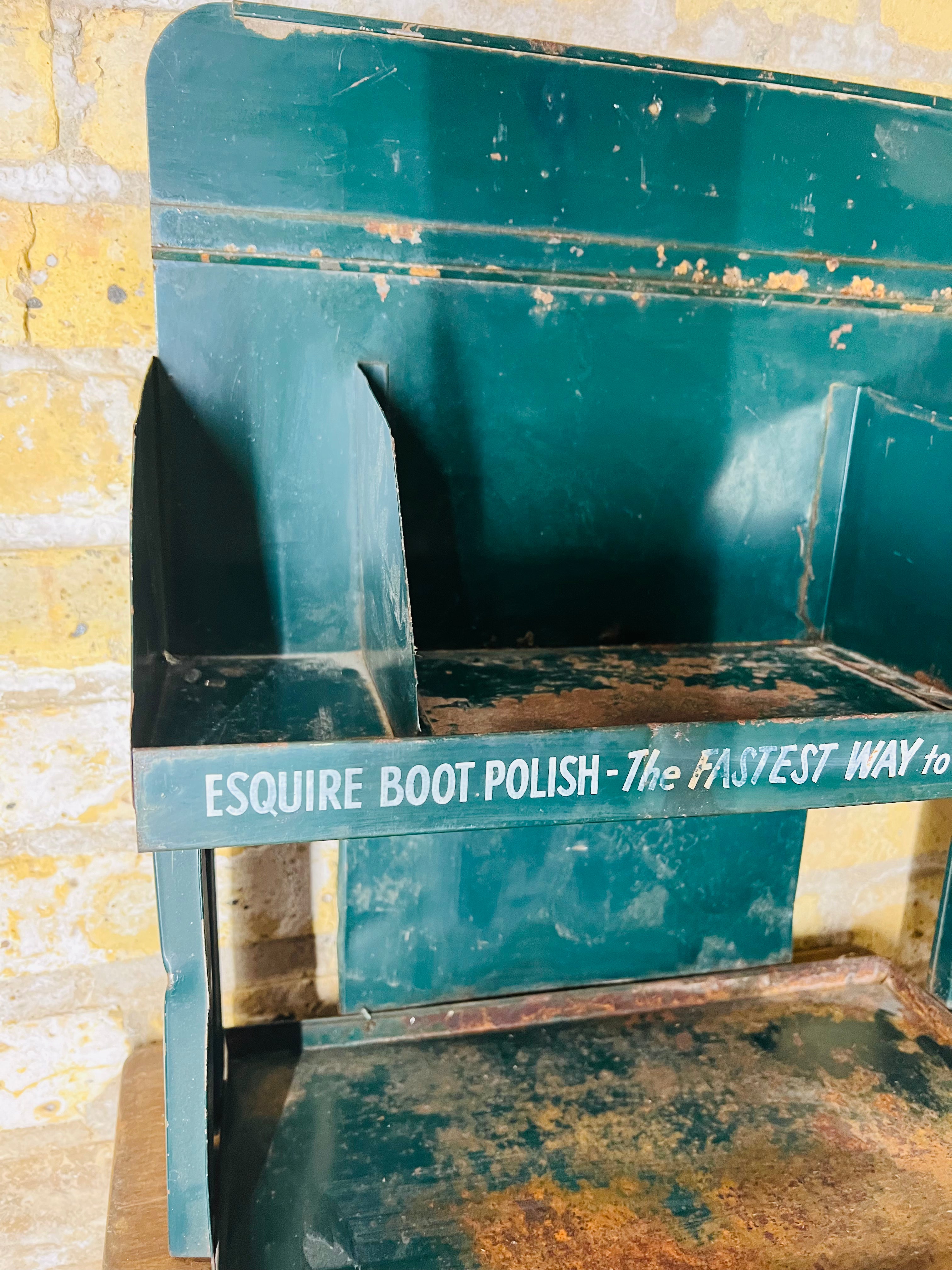 Metal Advertising Esquire Display Stand