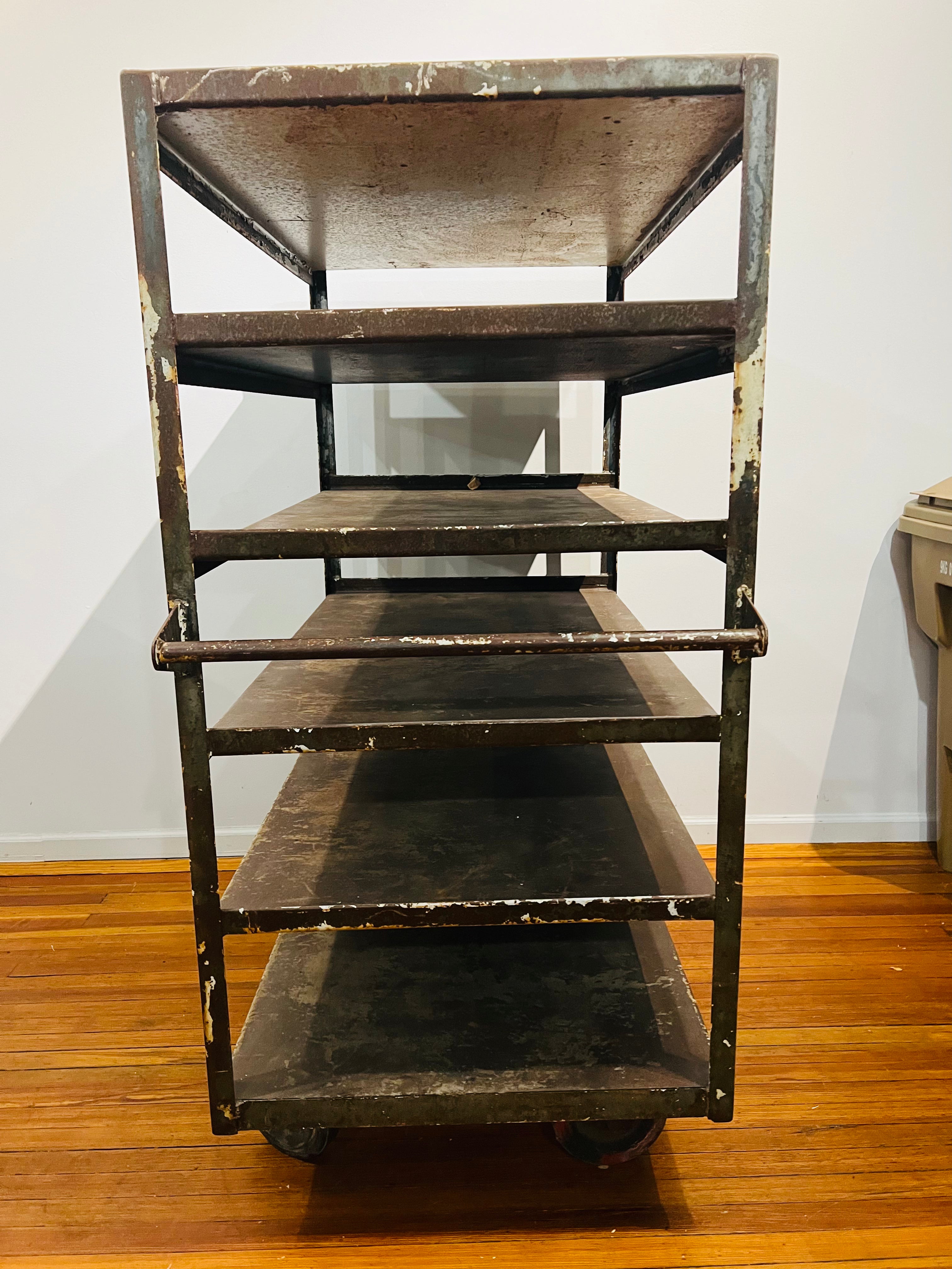 Vintage Industrial Cart