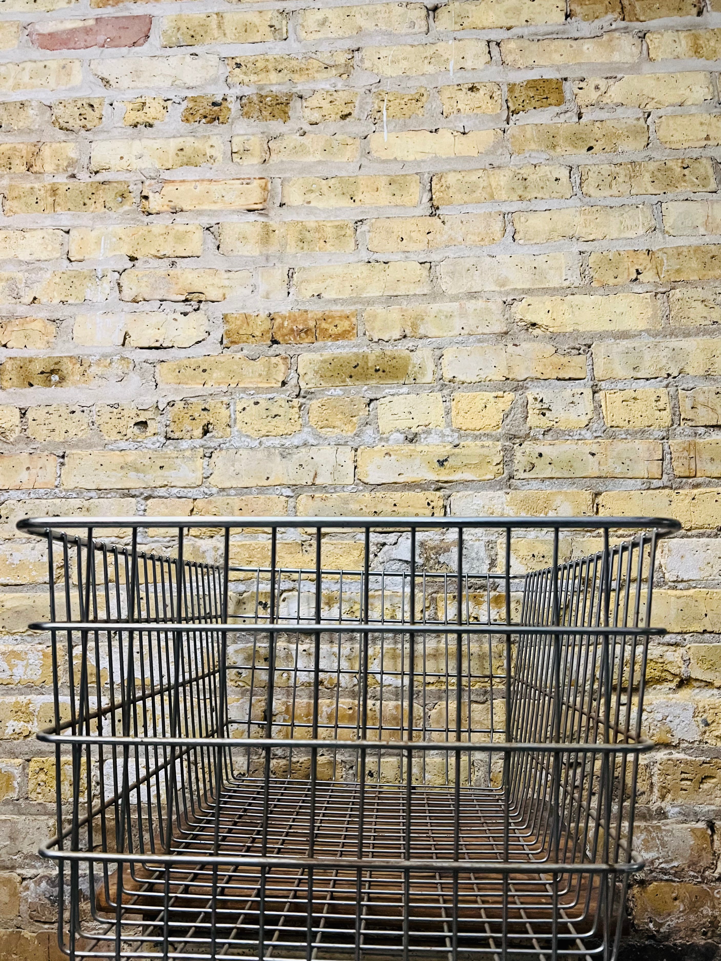 Vintage Metal Crate