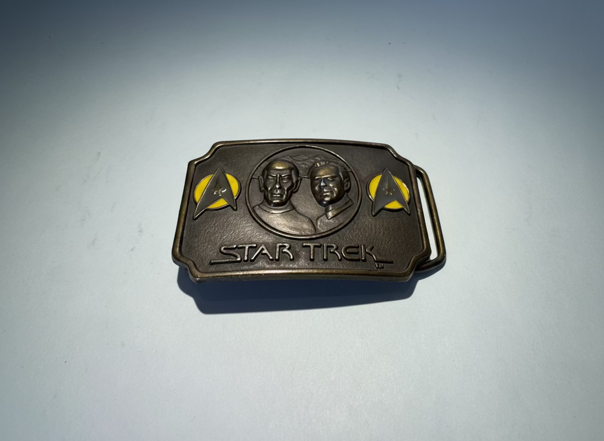 Cast 1979 Star Trek Belt Buckle