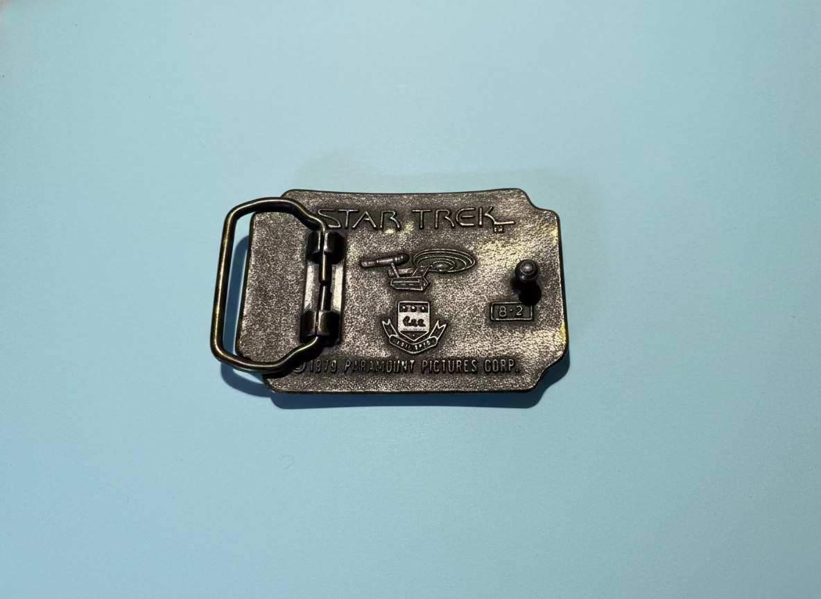 Cast 1979 Star Trek Belt Buckle