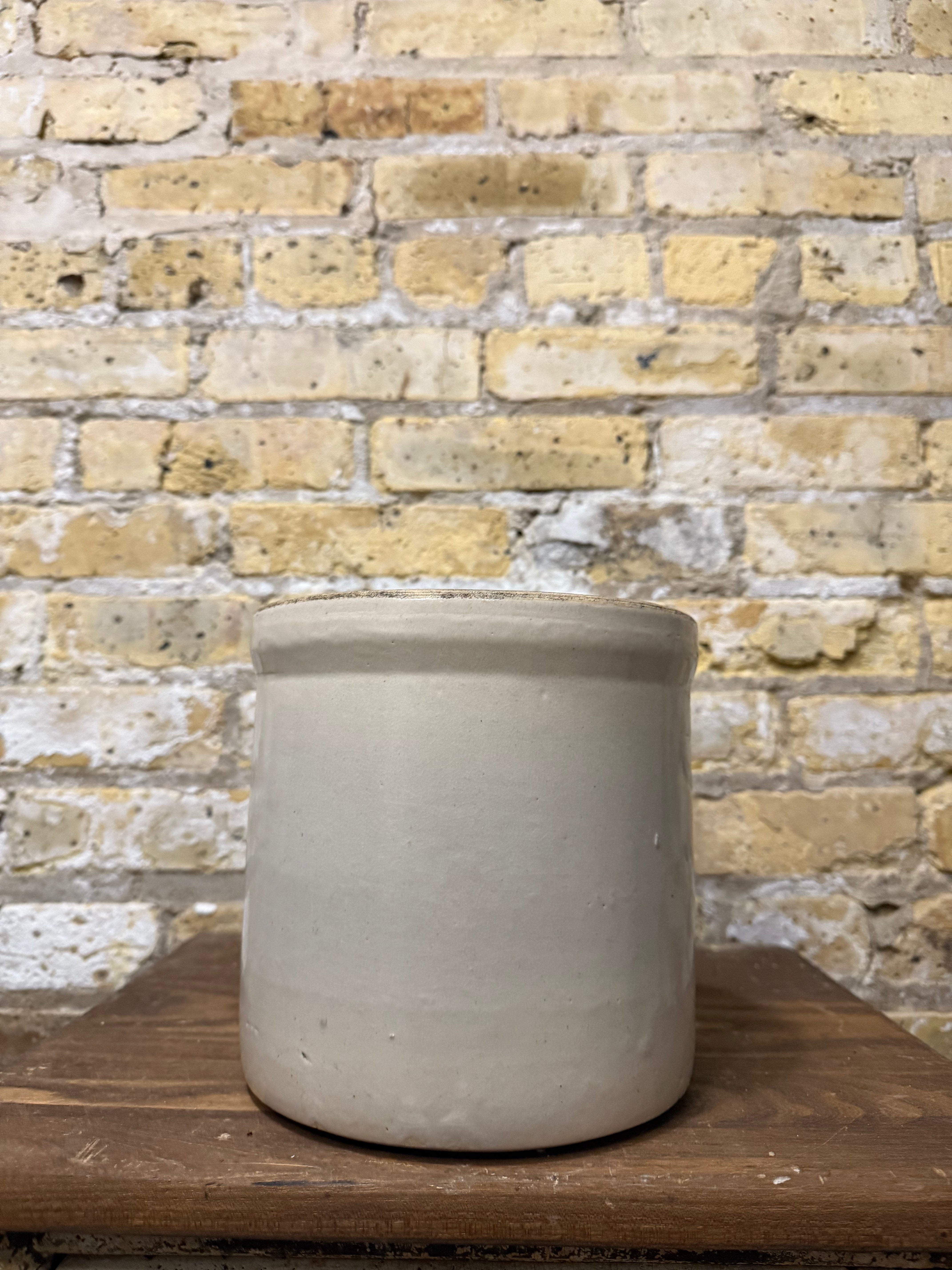 Farmhouse Antique Stoneware Crock