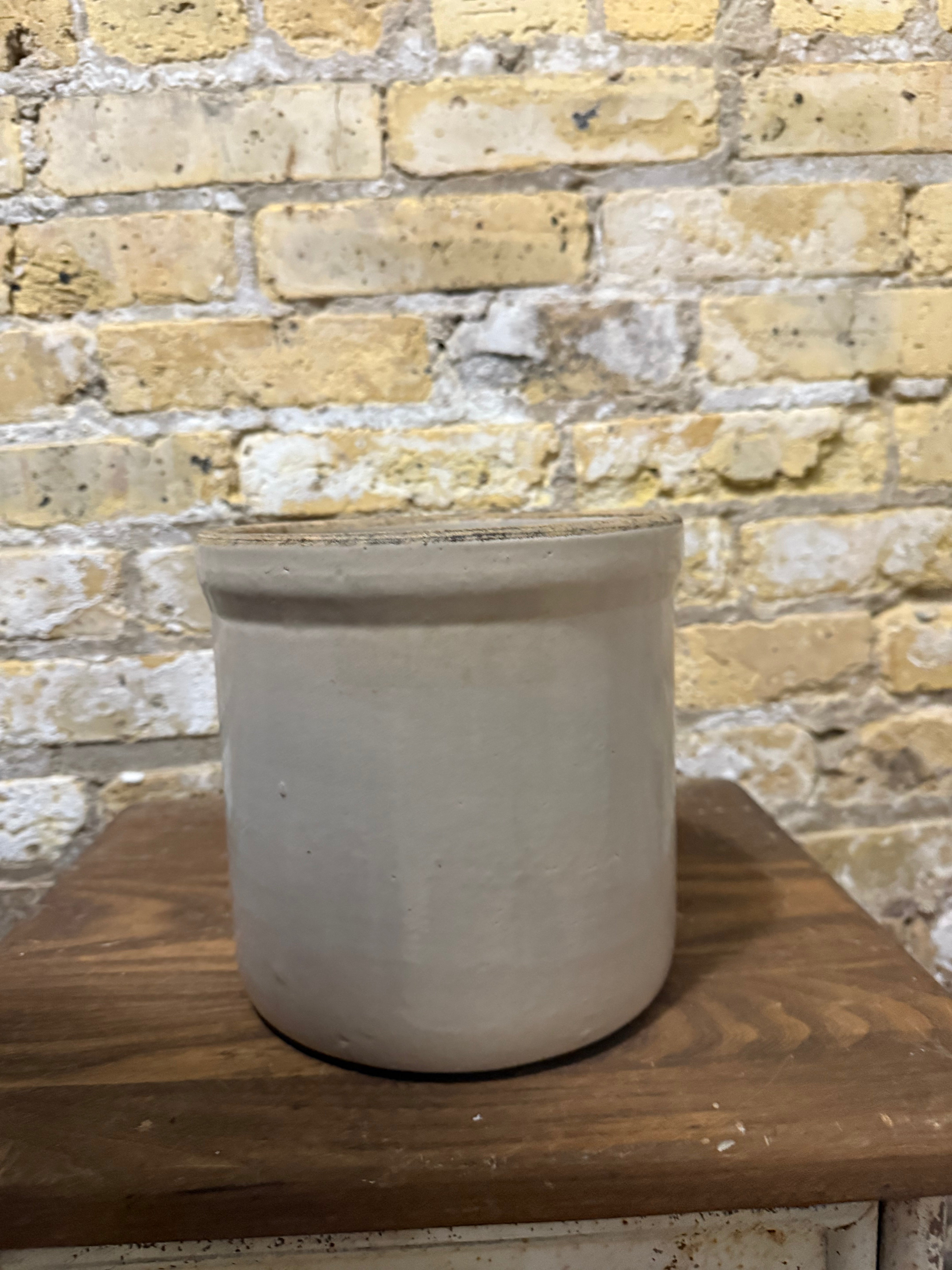 Farmhouse Antique Stoneware Crock