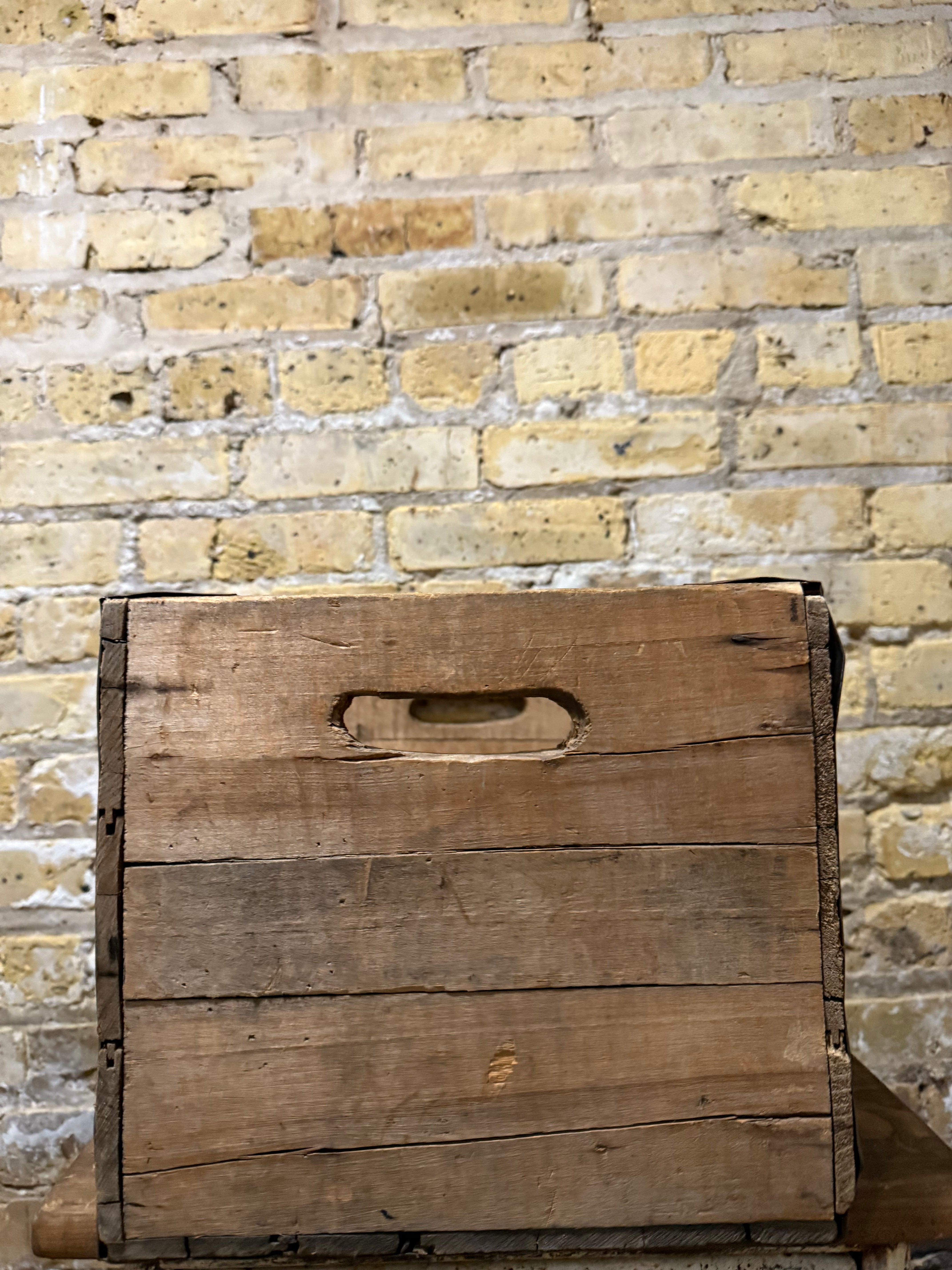 Vintage Wooden Crate