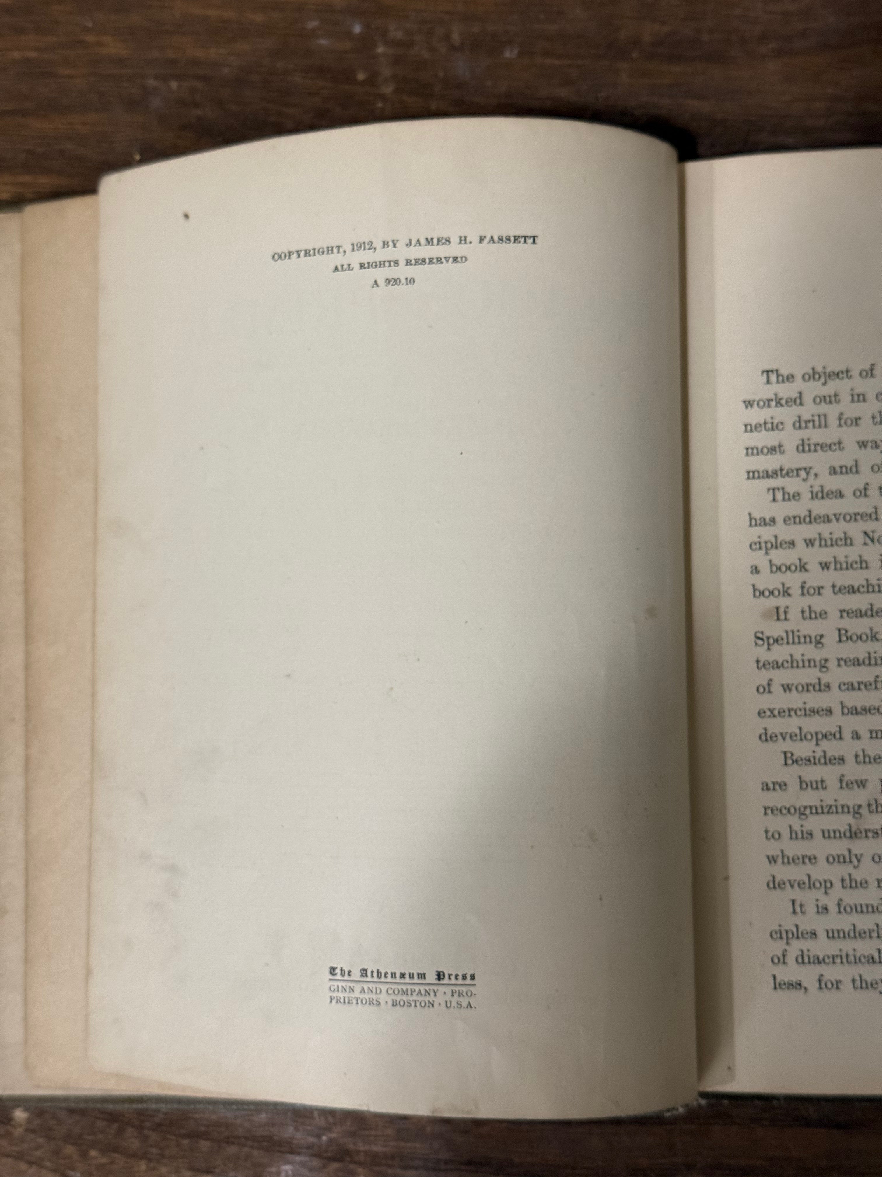 The Beacon Primer Vintage Book 1912