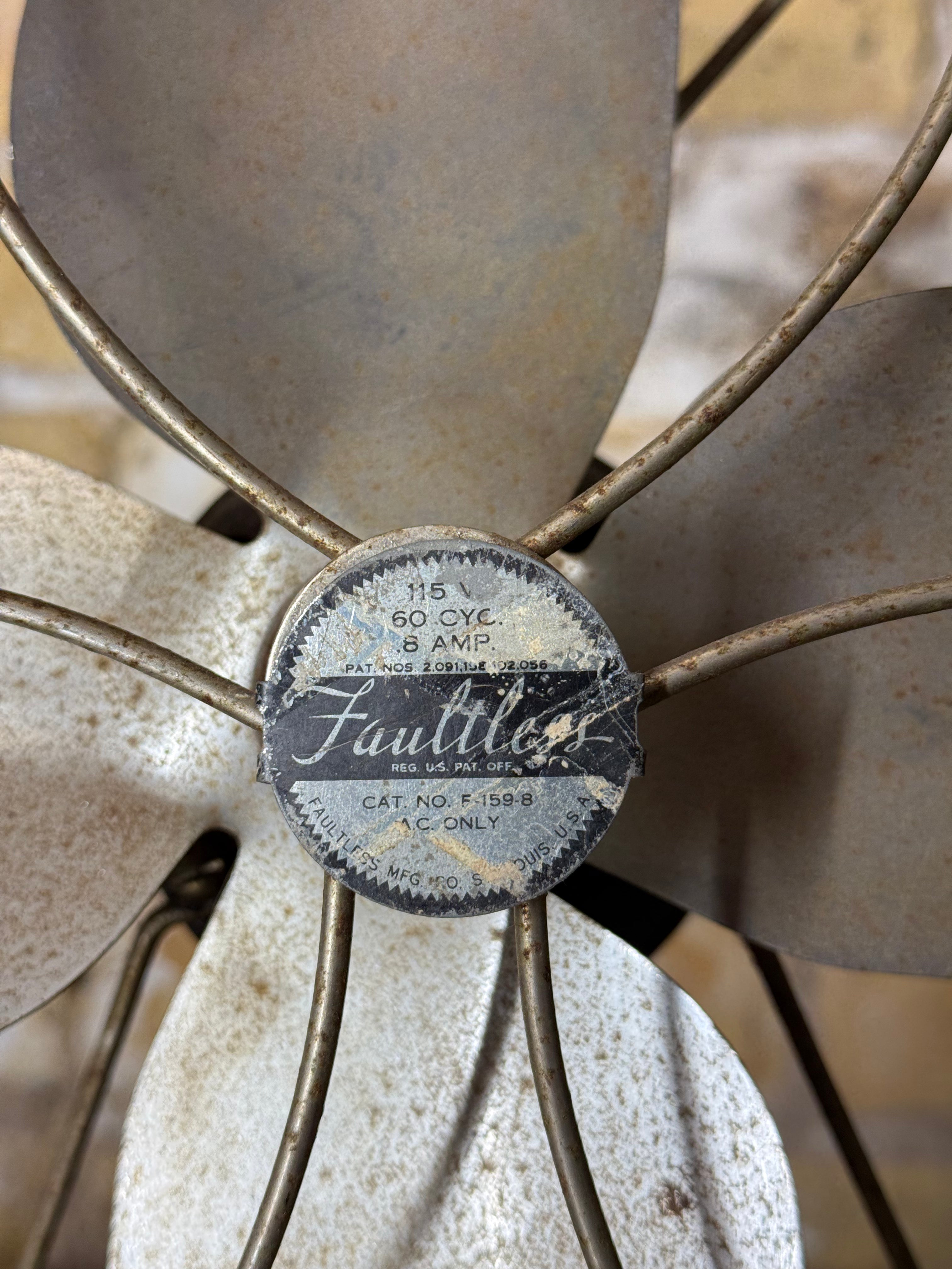 Antique Faultless Fan