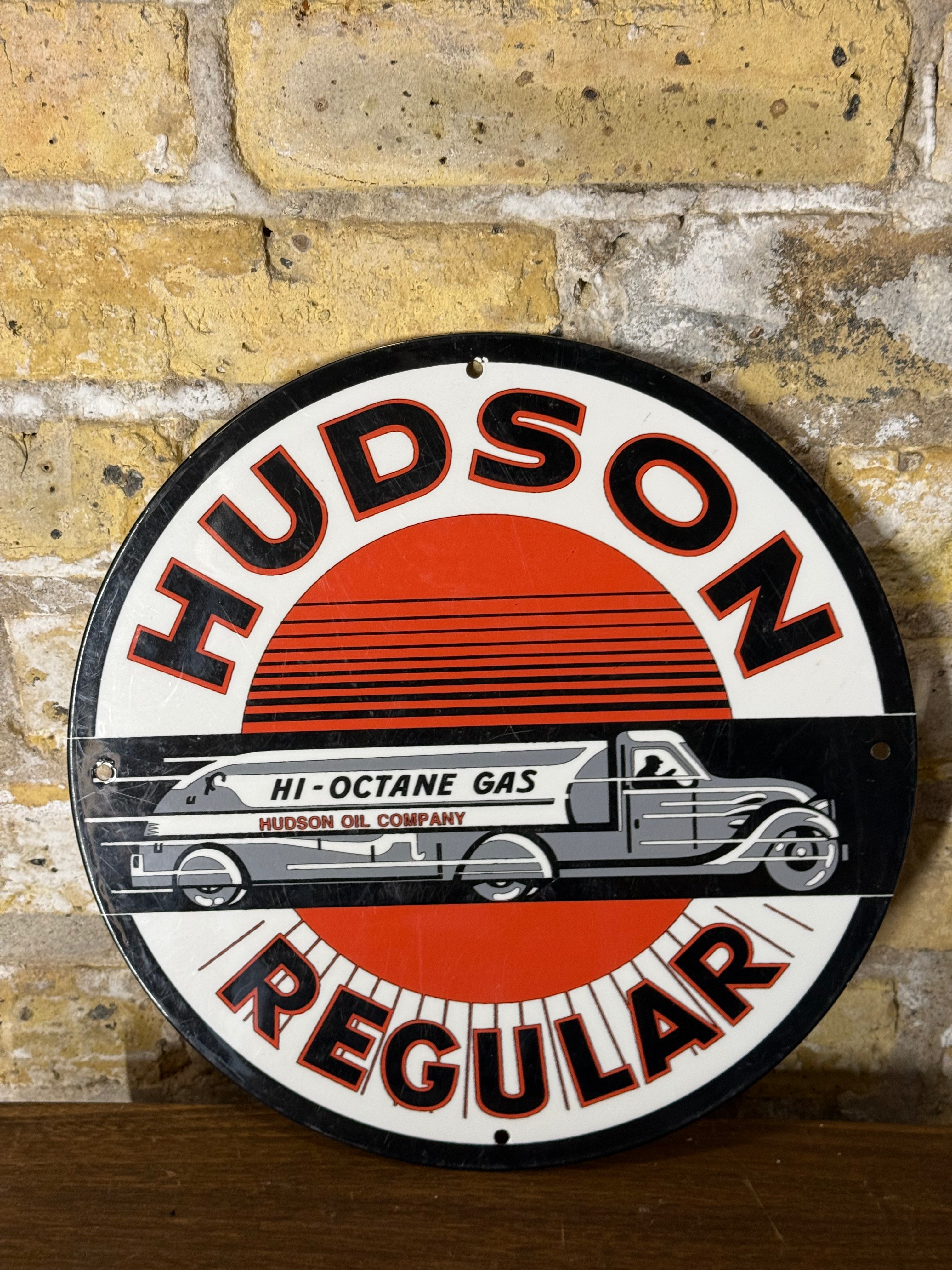 Vintage Style Hudson High Octane Gasoline