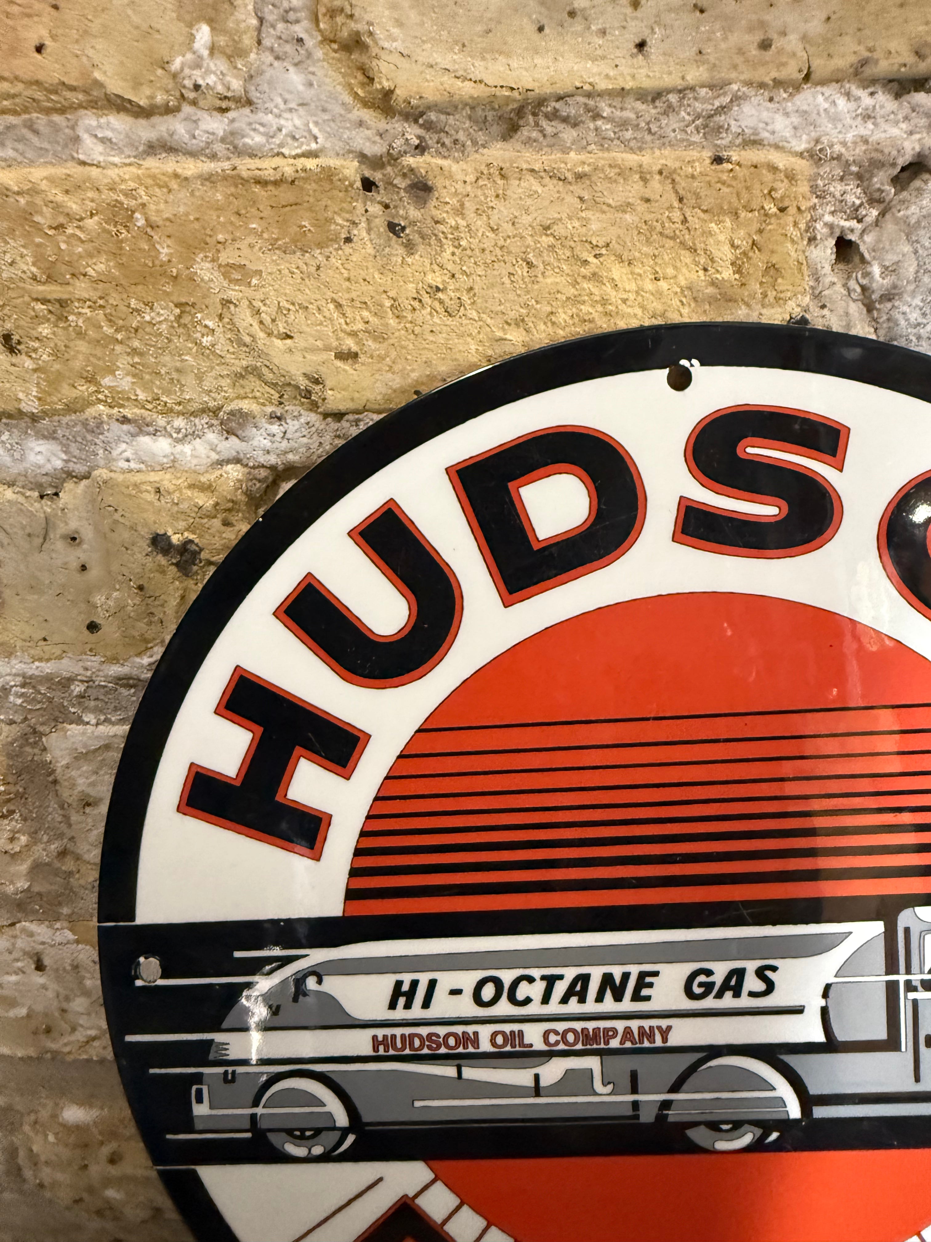 Vintage Style Hudson High Octane Gasoline
