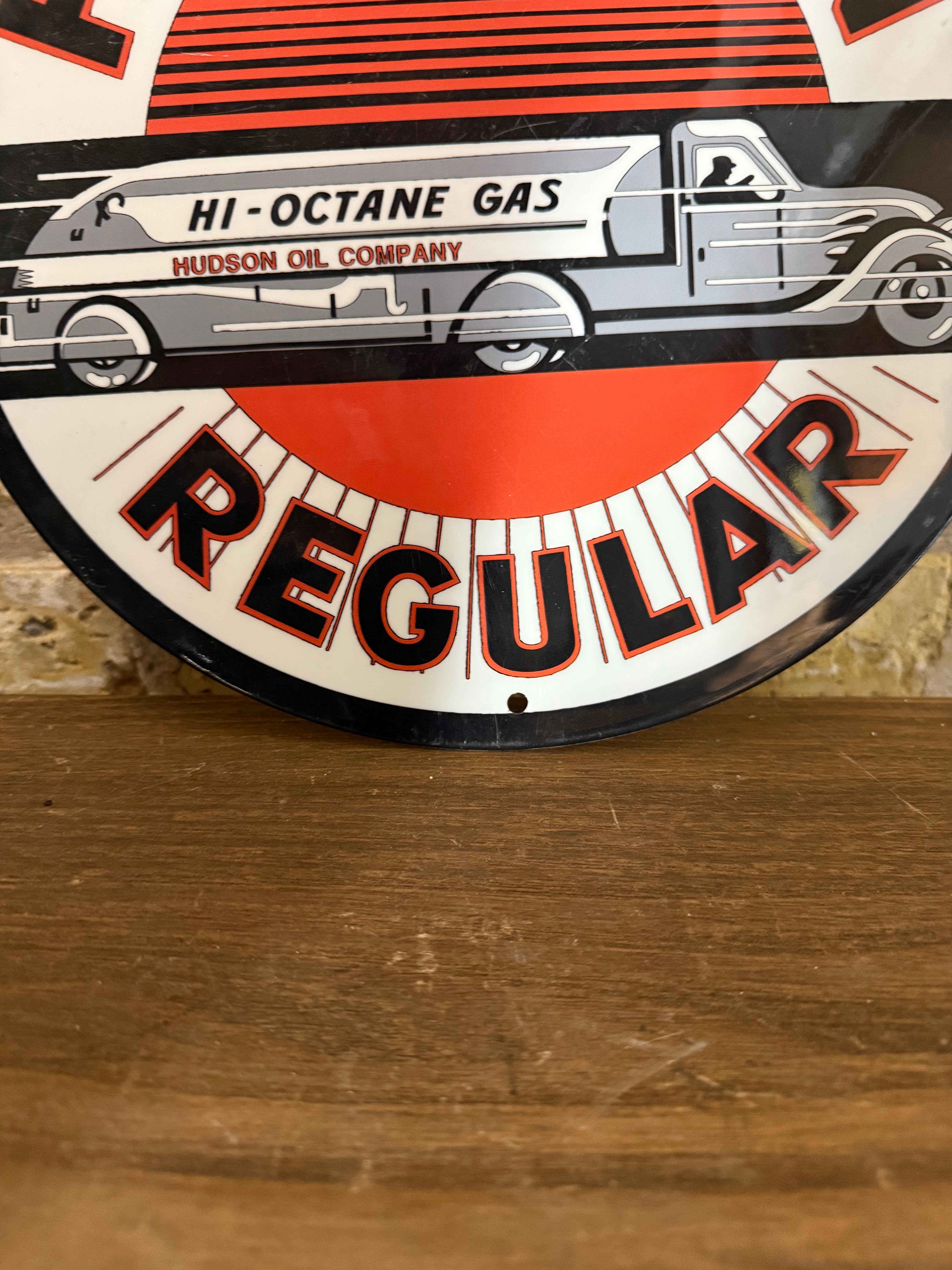 Vintage Style Hudson High Octane Gasoline