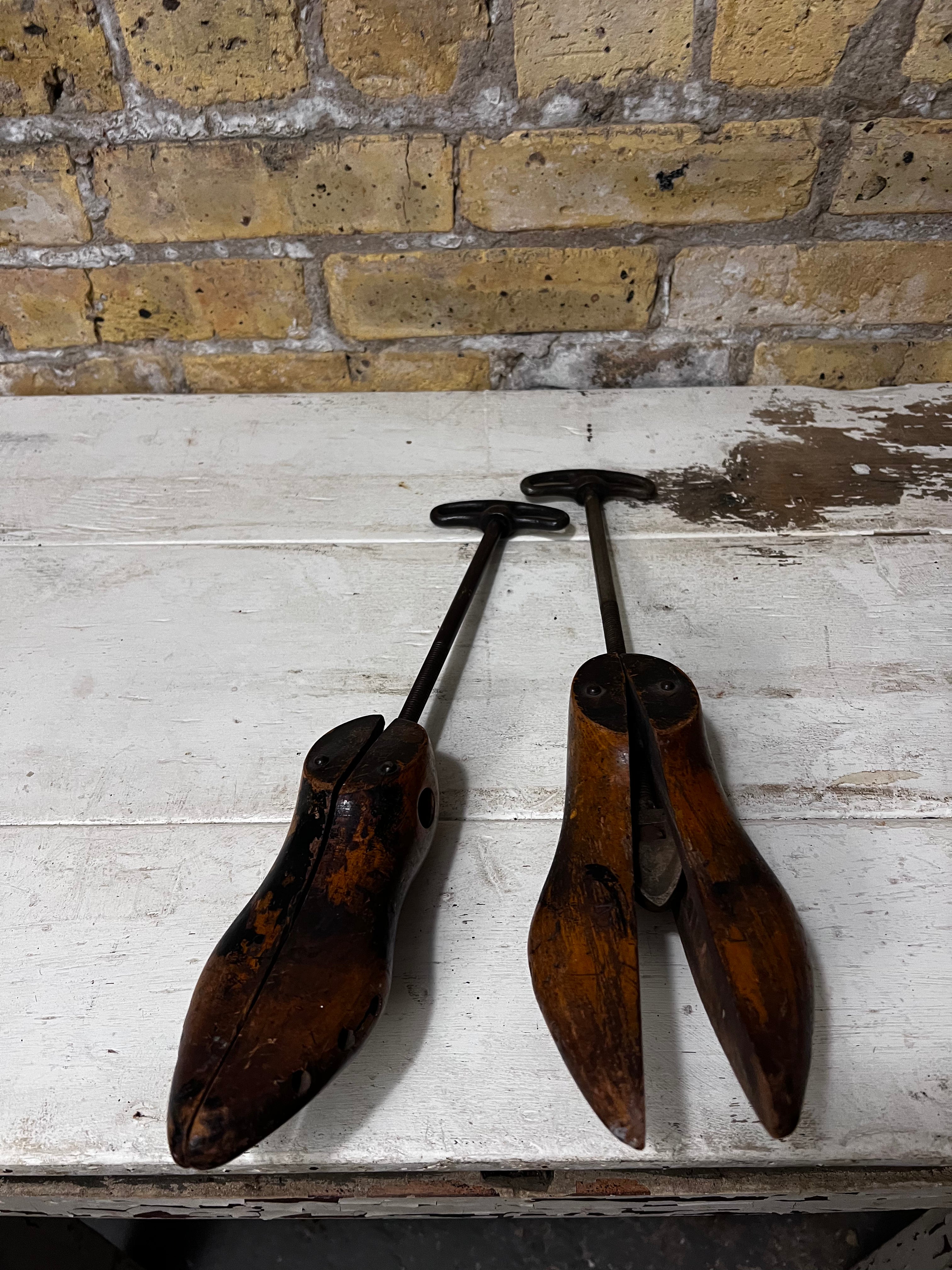 Pair of Antique Shoe Stretchers