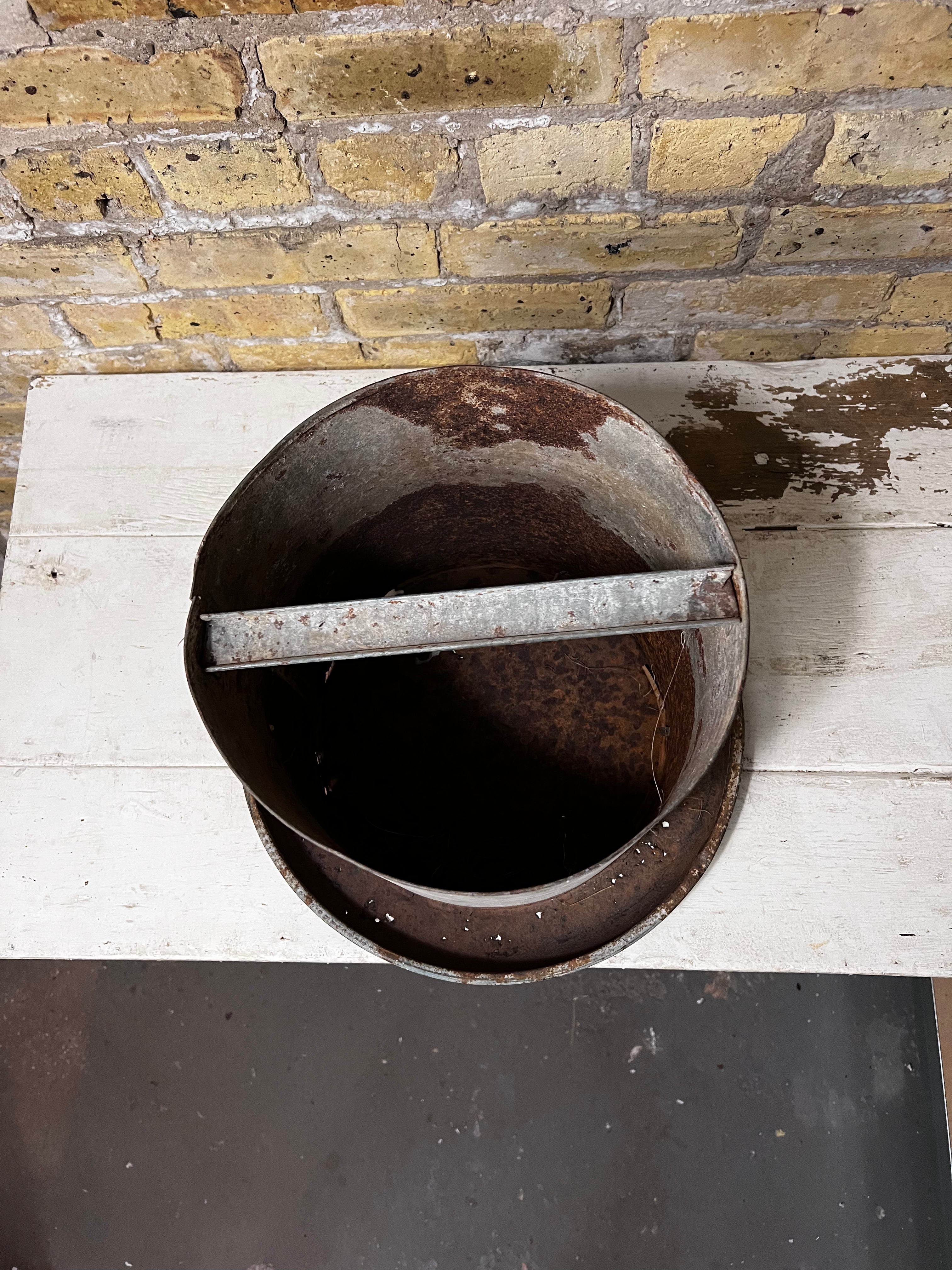 Galvanized Chicken Feeder