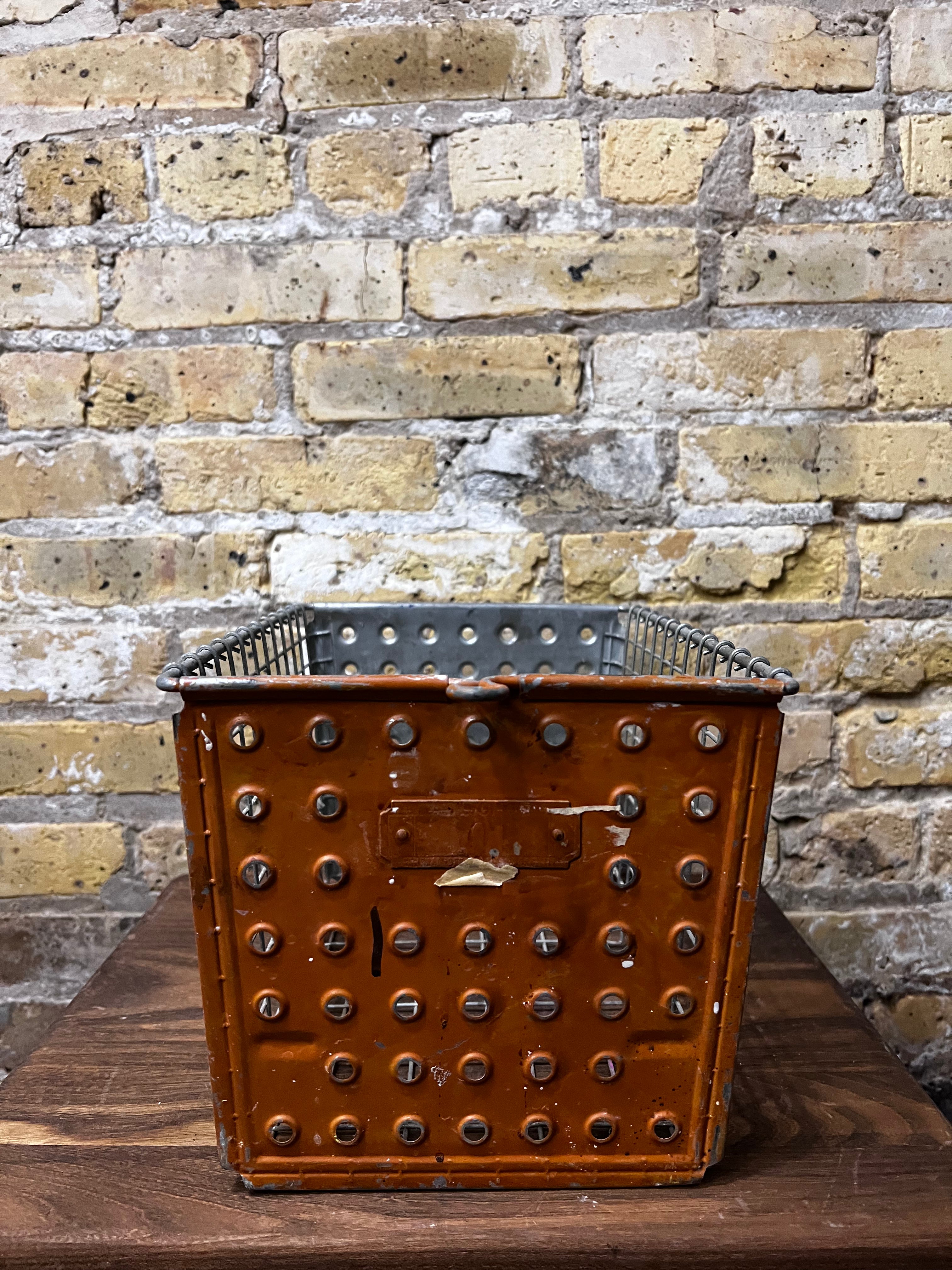 Vintage Locker Basket