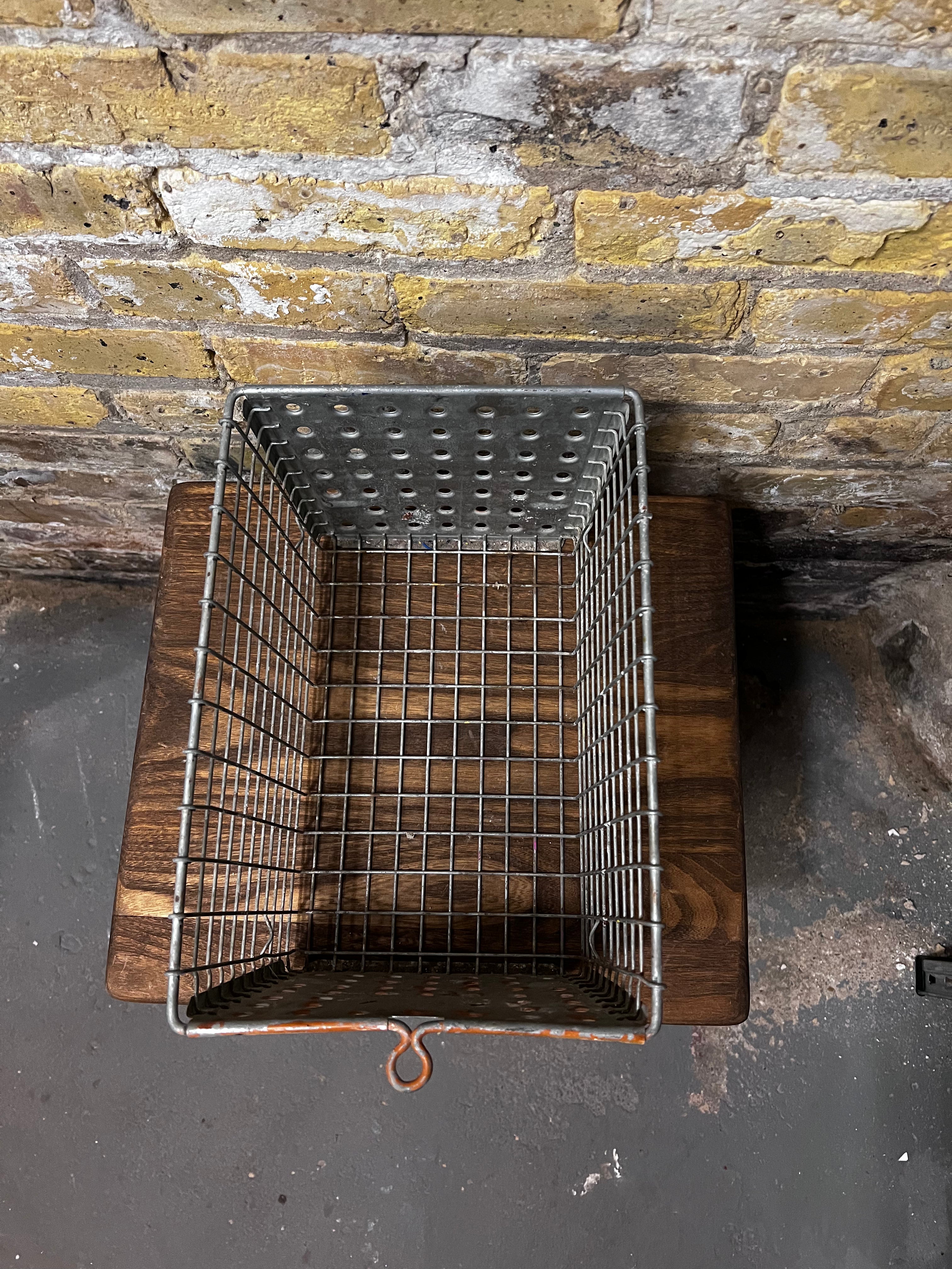 Vintage Locker Basket