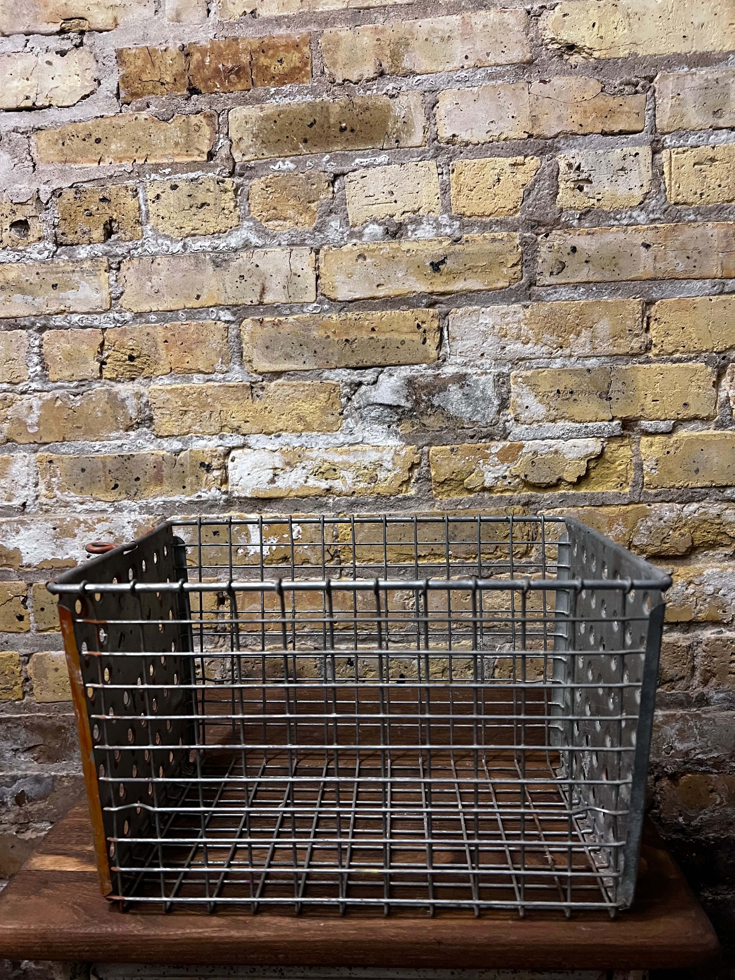 Vintage Locker Basket