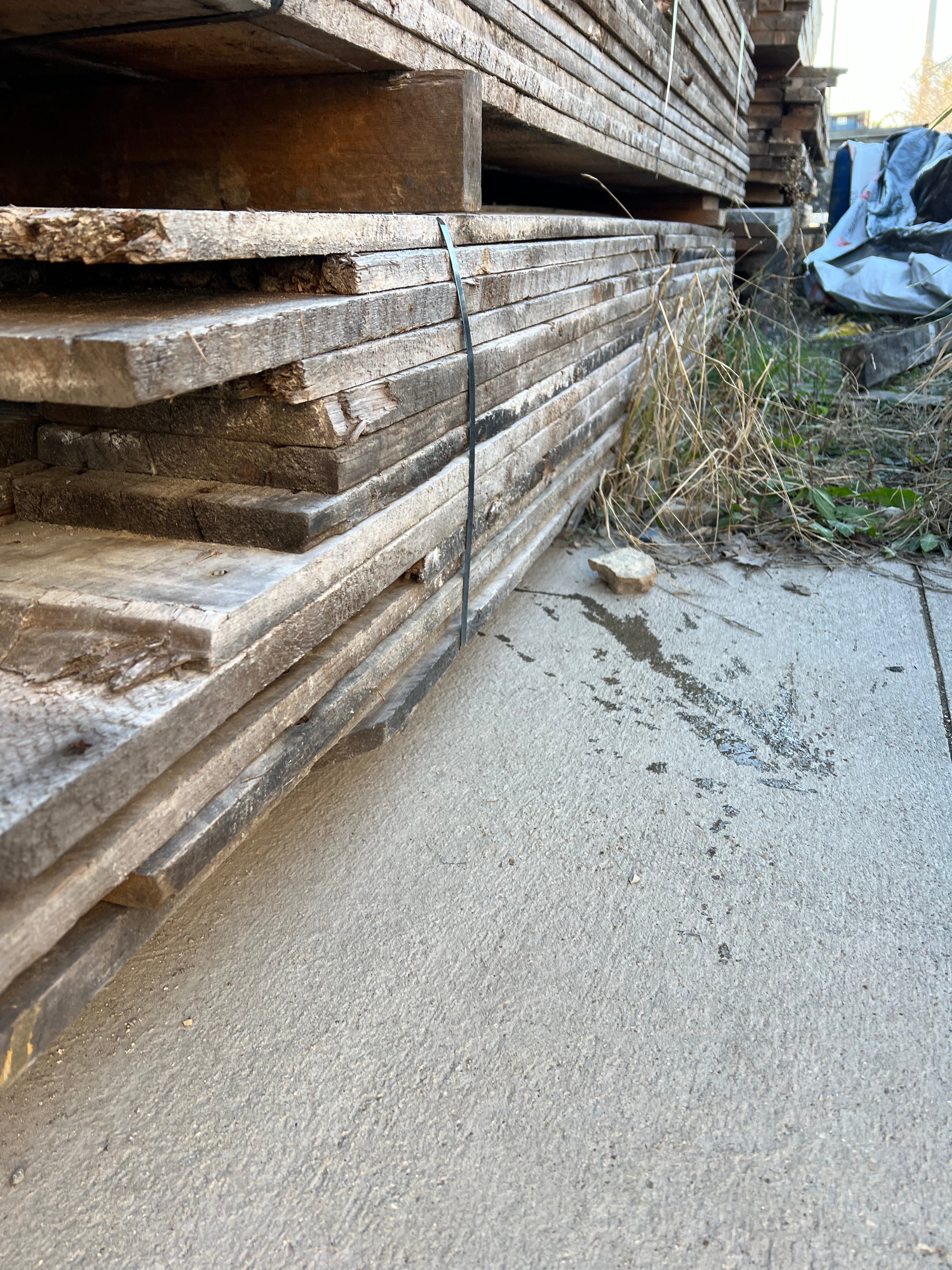 1x8 grey/brown Barnwood used Lumber