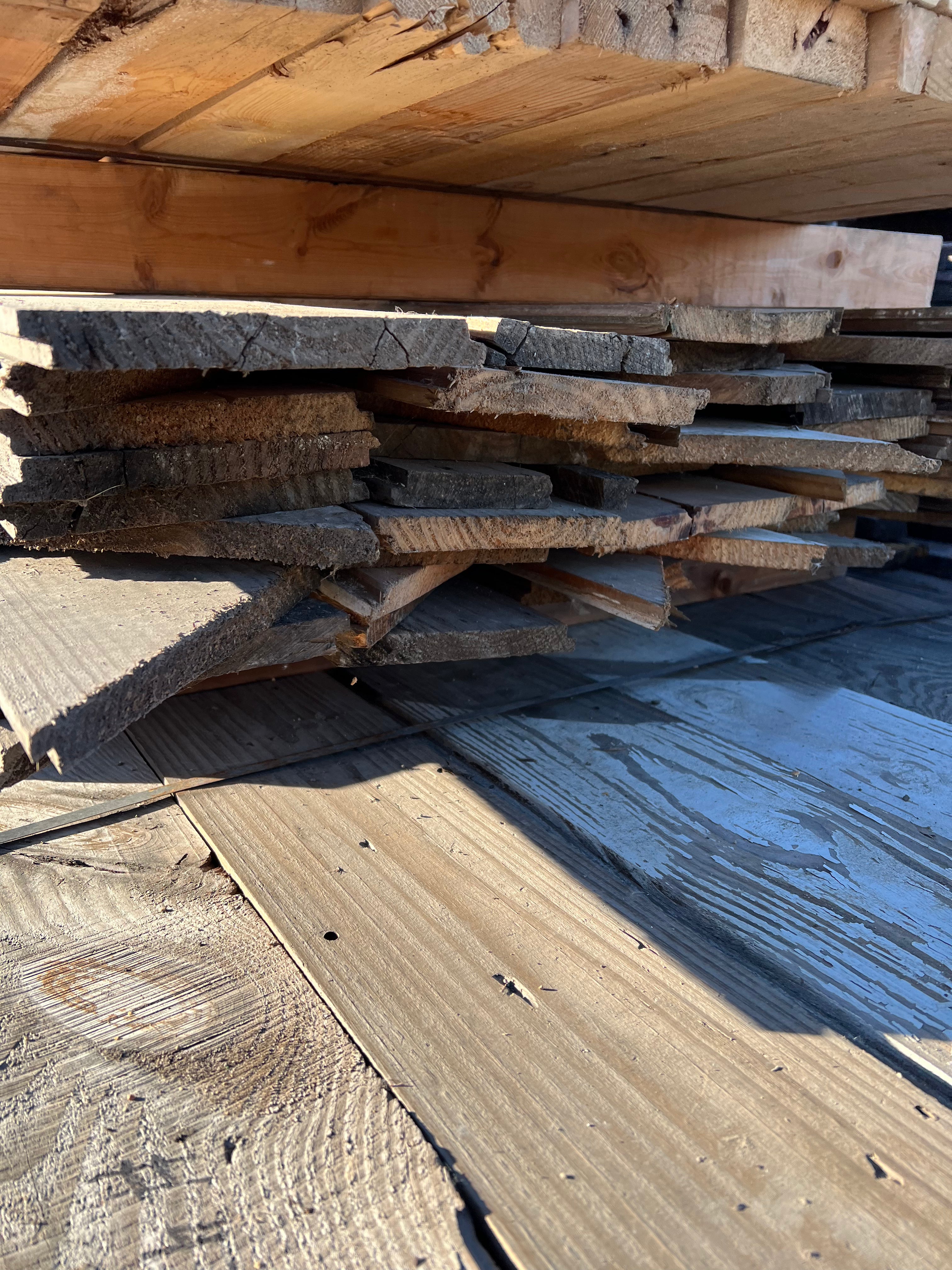 1x7 grey used T&G Lumber