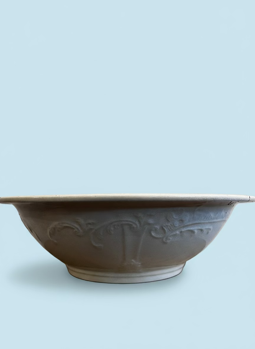 White Ceramic Basin