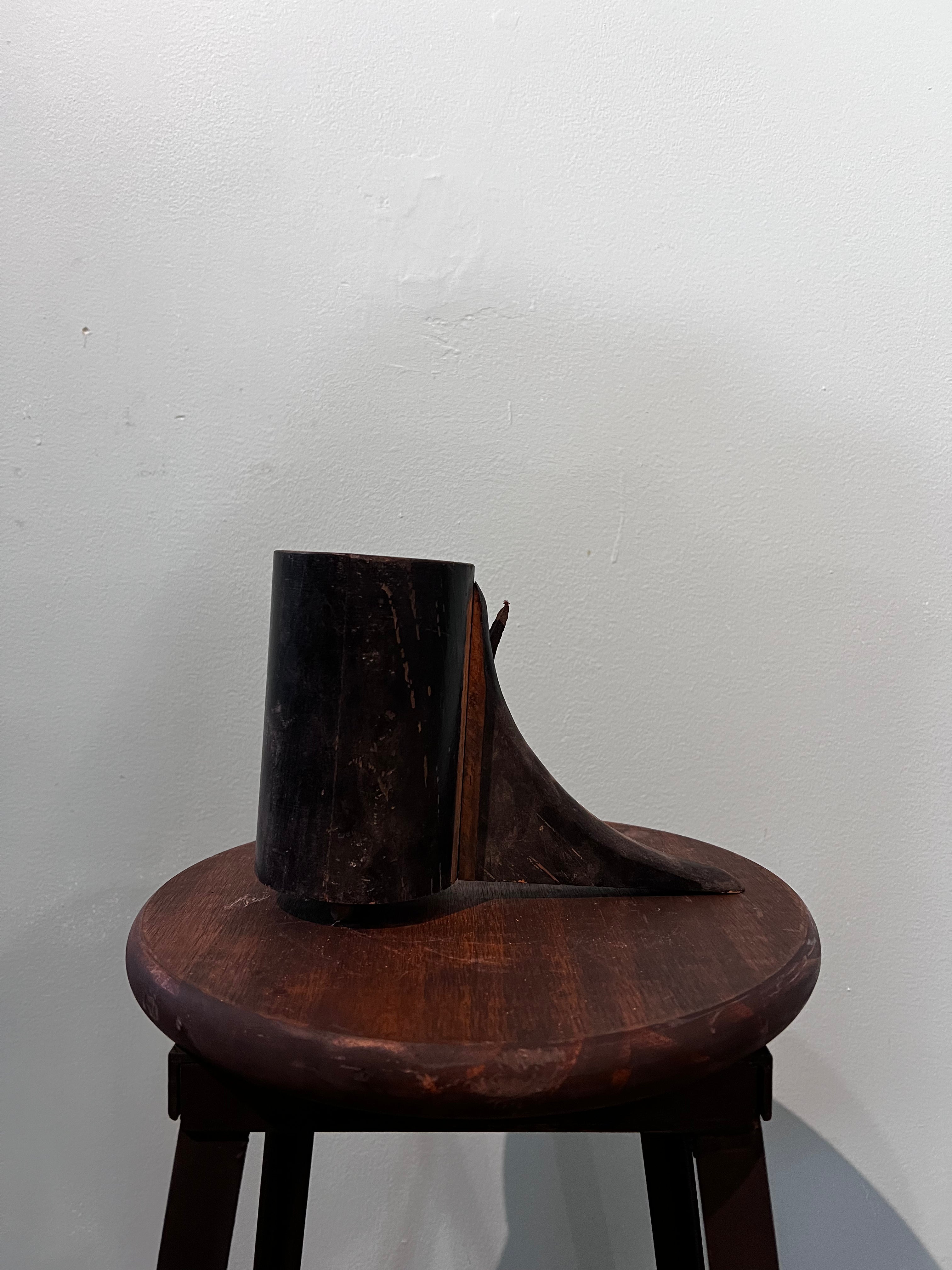 Vintage Black Wooden Mold