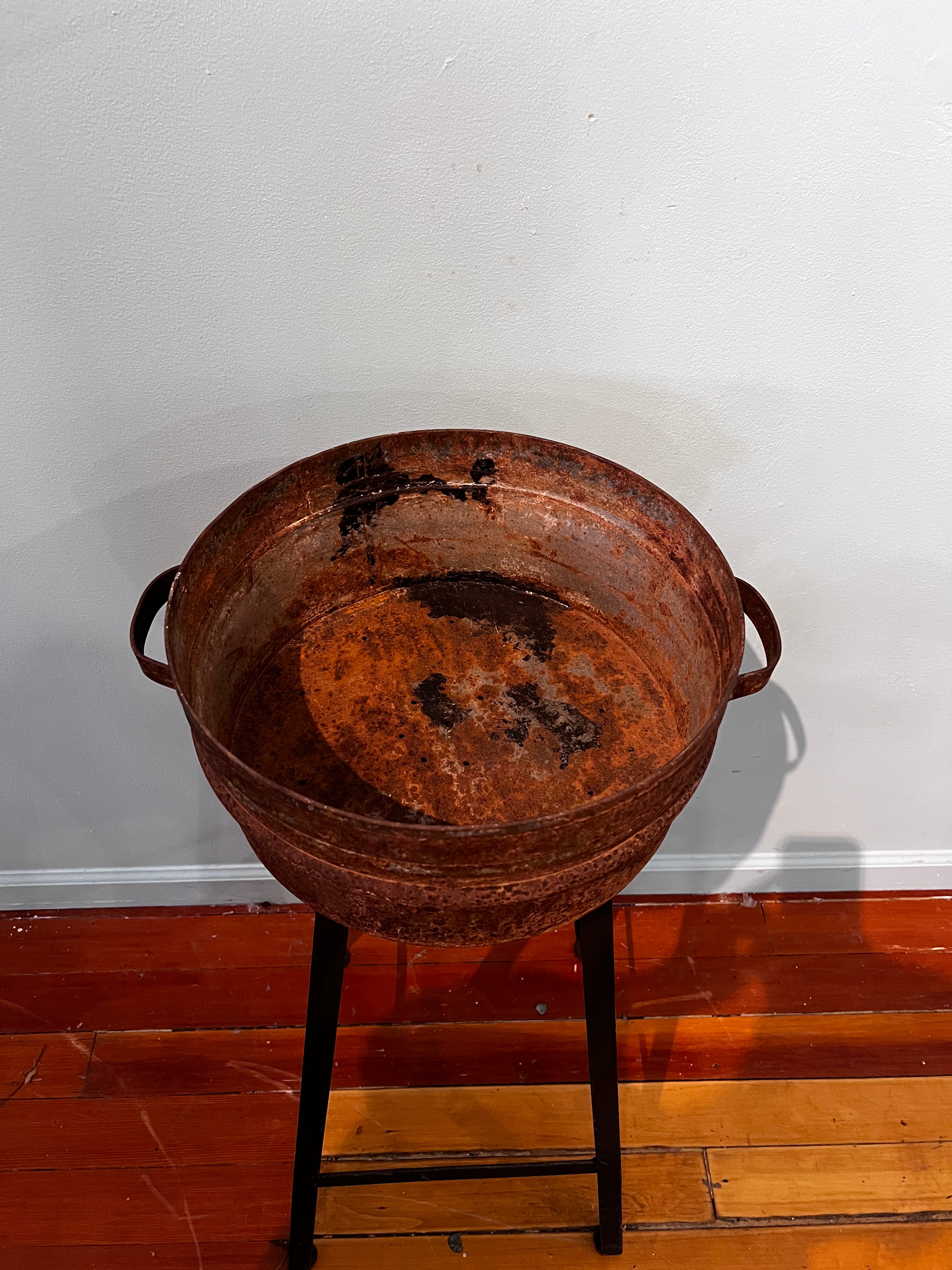 Vintage Metal Pot