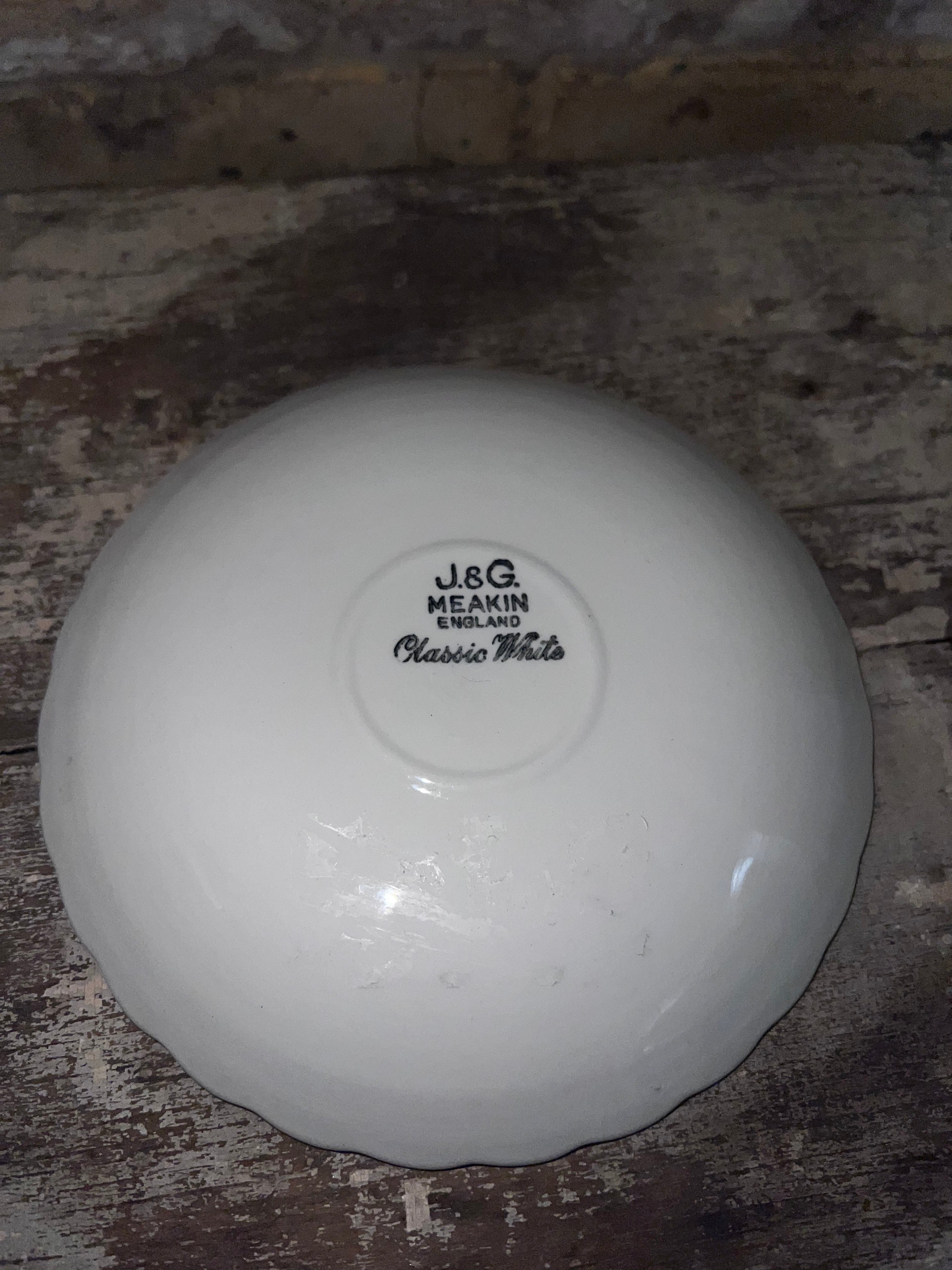 Meakin Teacup Plate