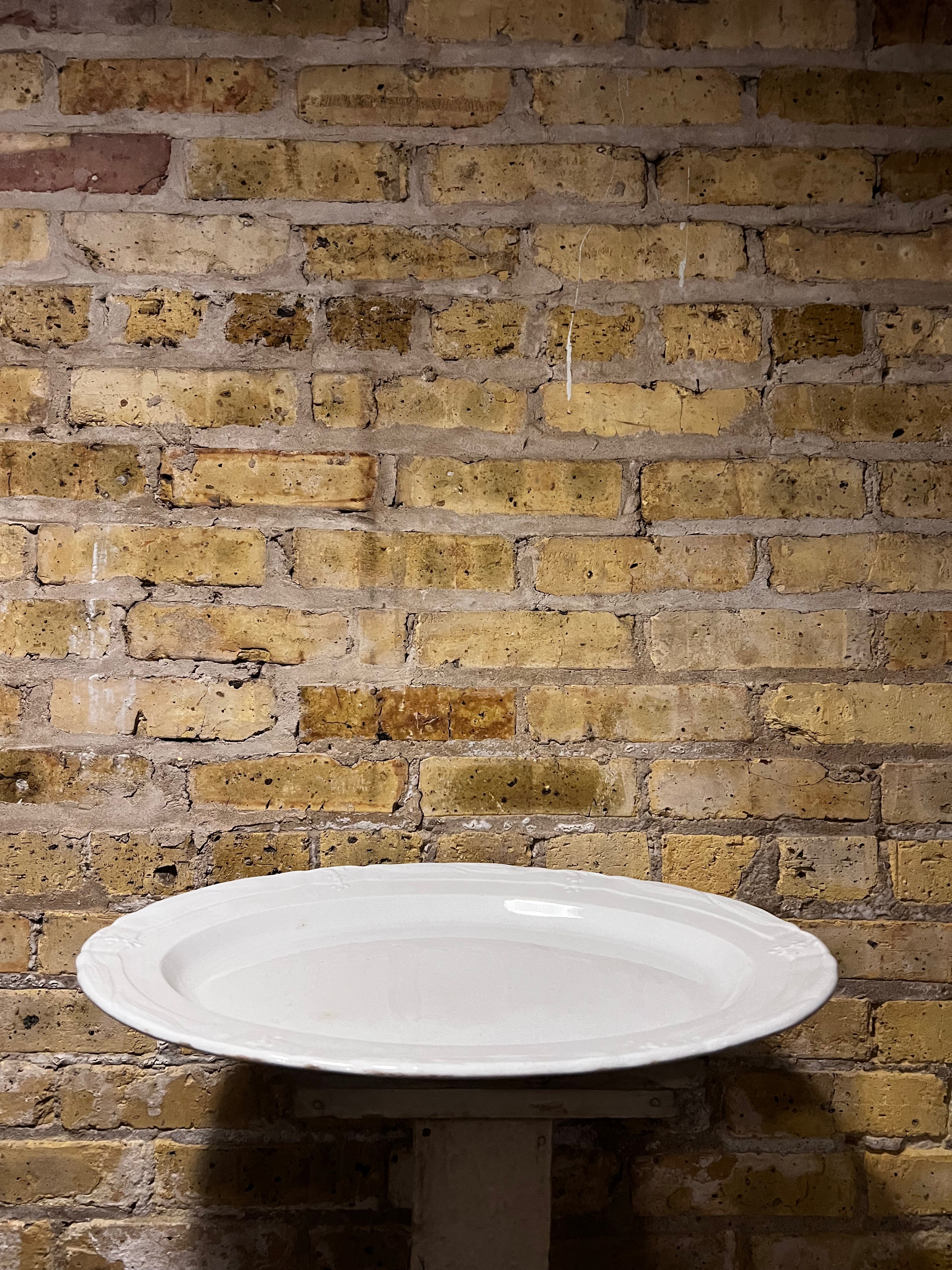 1880-1910 Henry Alcock white plate