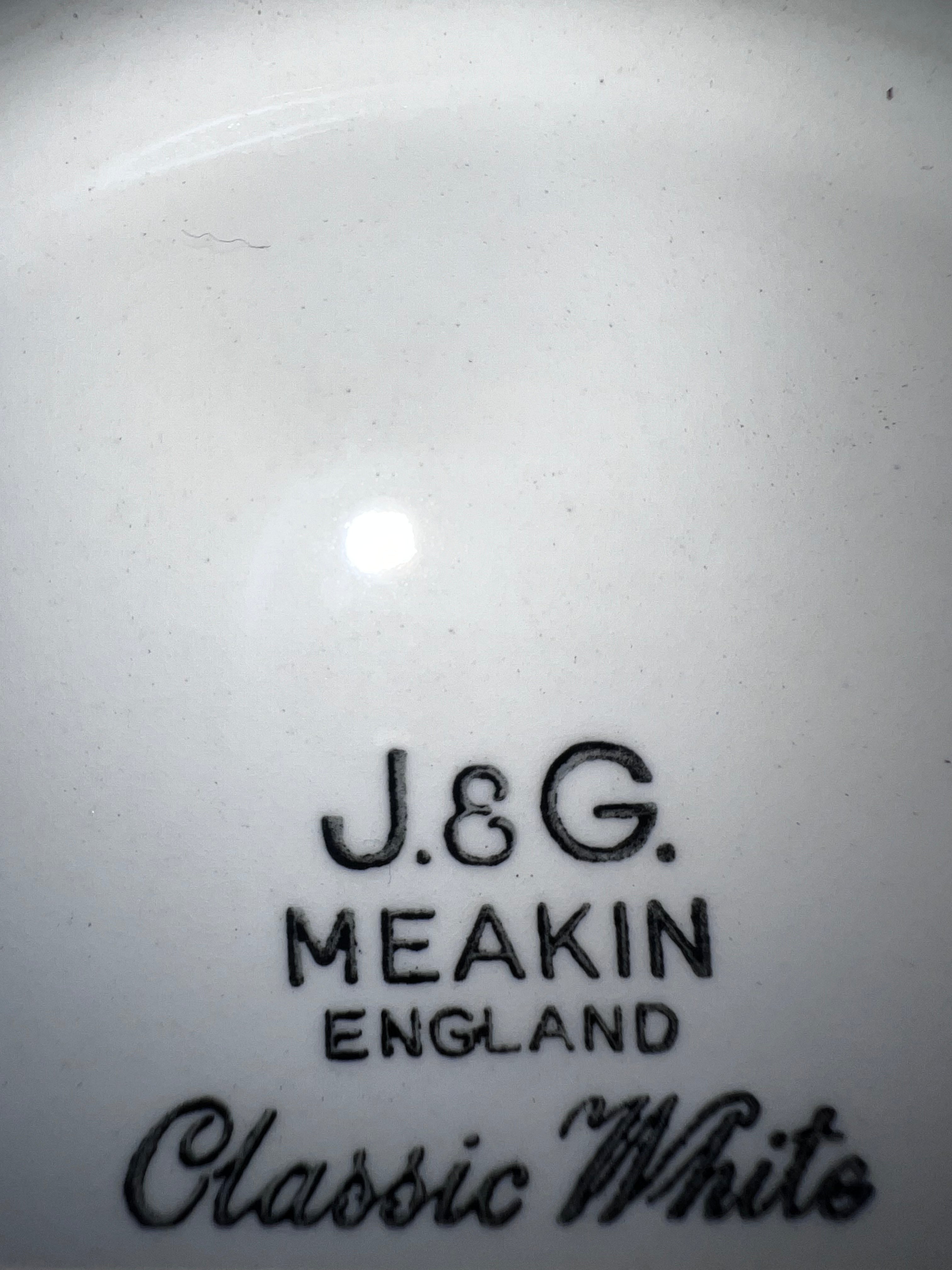 I & G Meakin Serving Bowl
