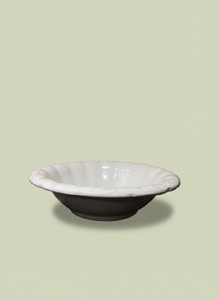 White Ceramic Basin